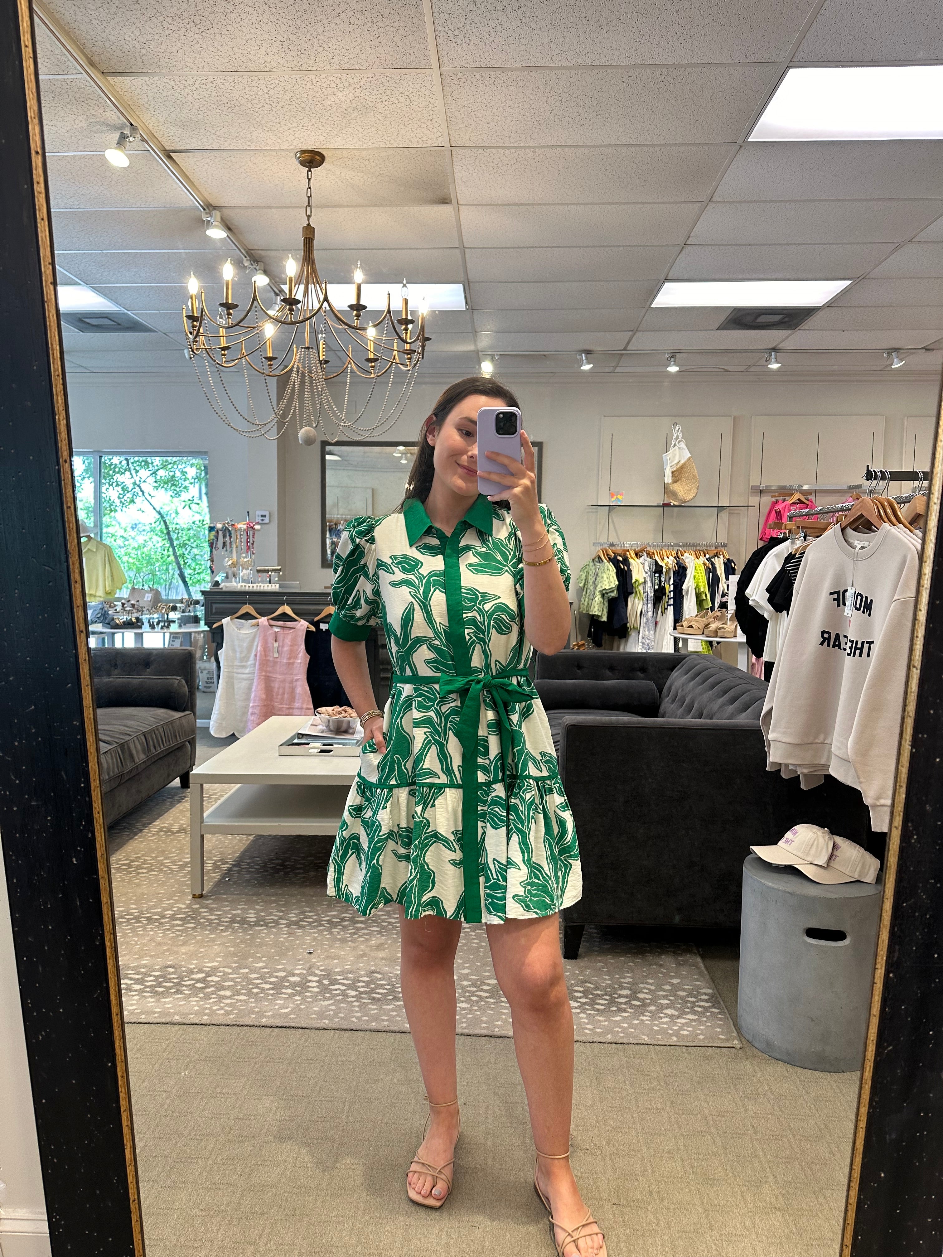 Bambi Dress Green