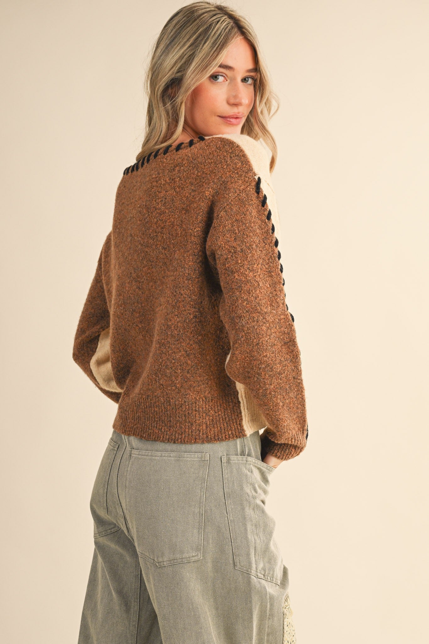 Bartley Sweater Taupe