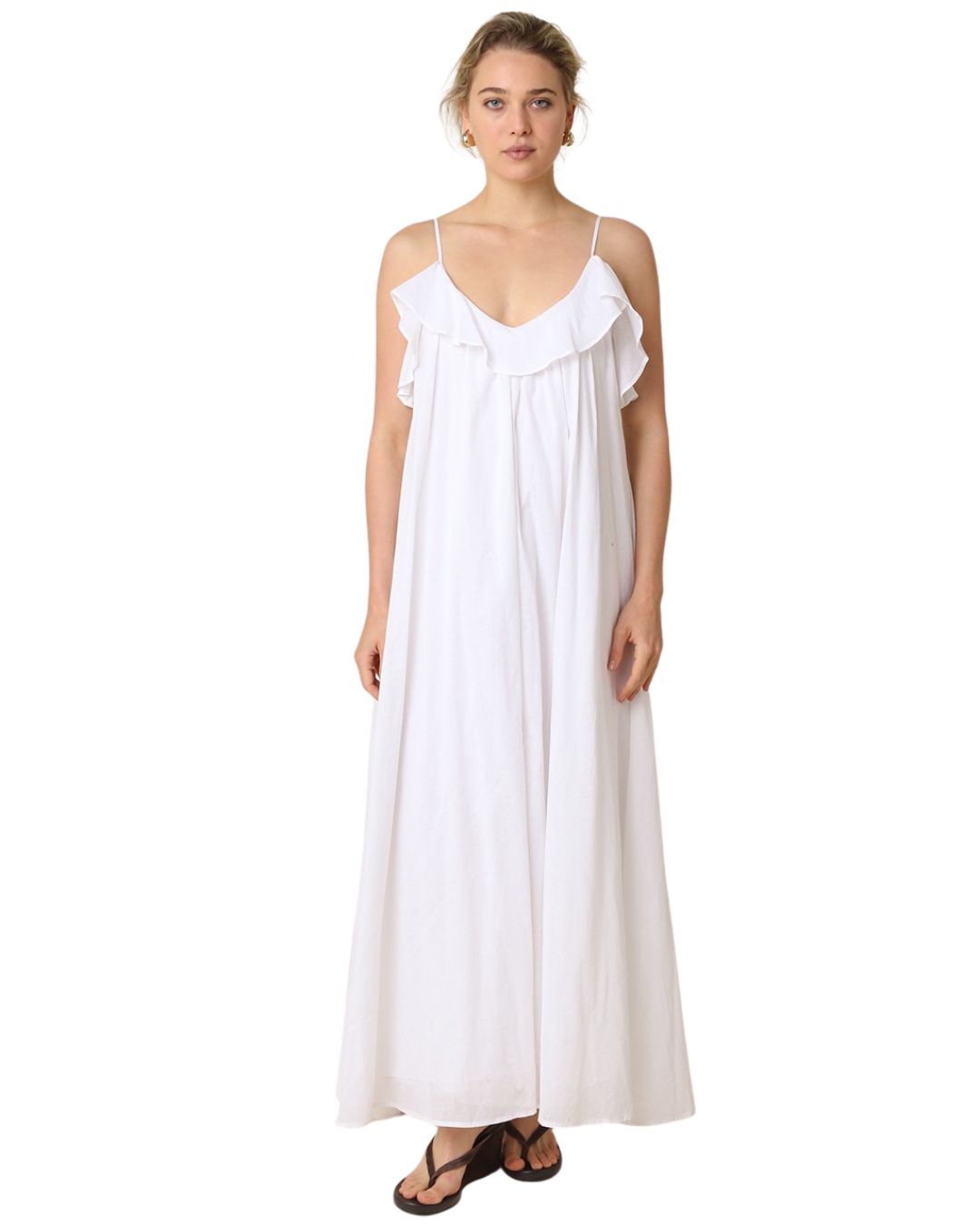 Spencer Dress White