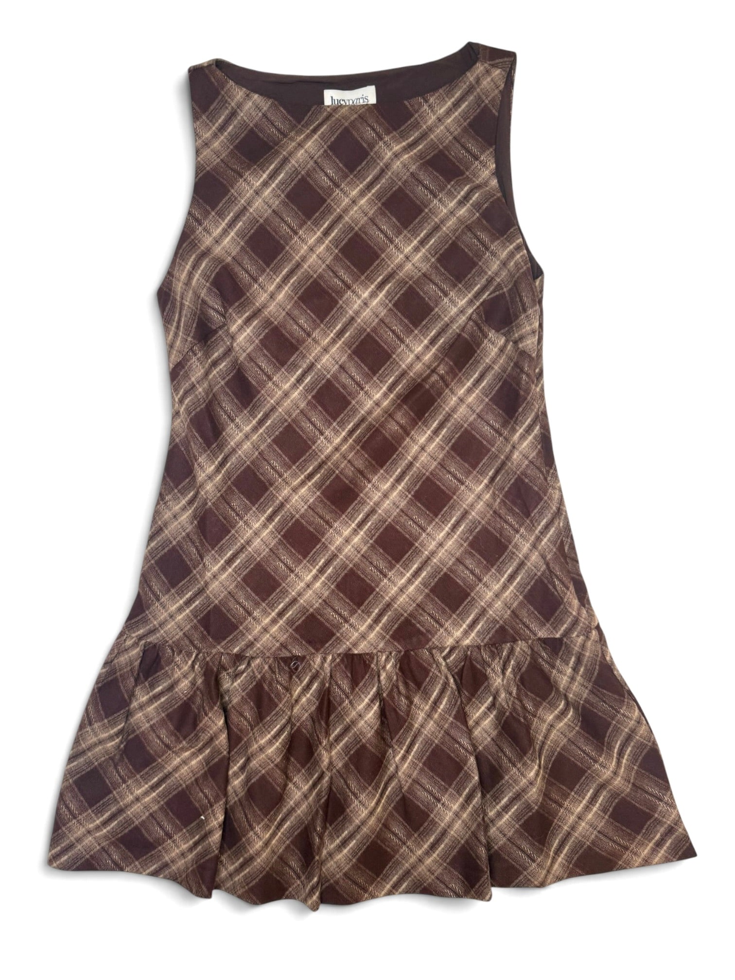Lara Mini Dress Brown