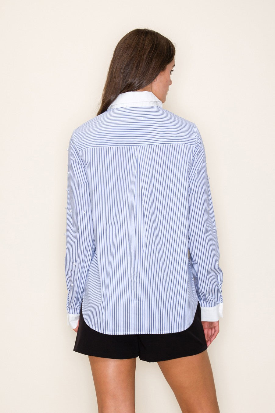 Frannie Shirt Blue/White