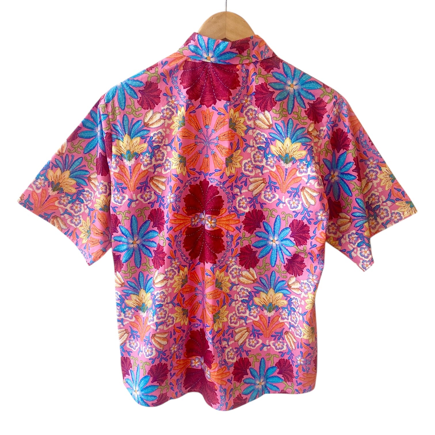 Taya Floral Shirt Pink Multi