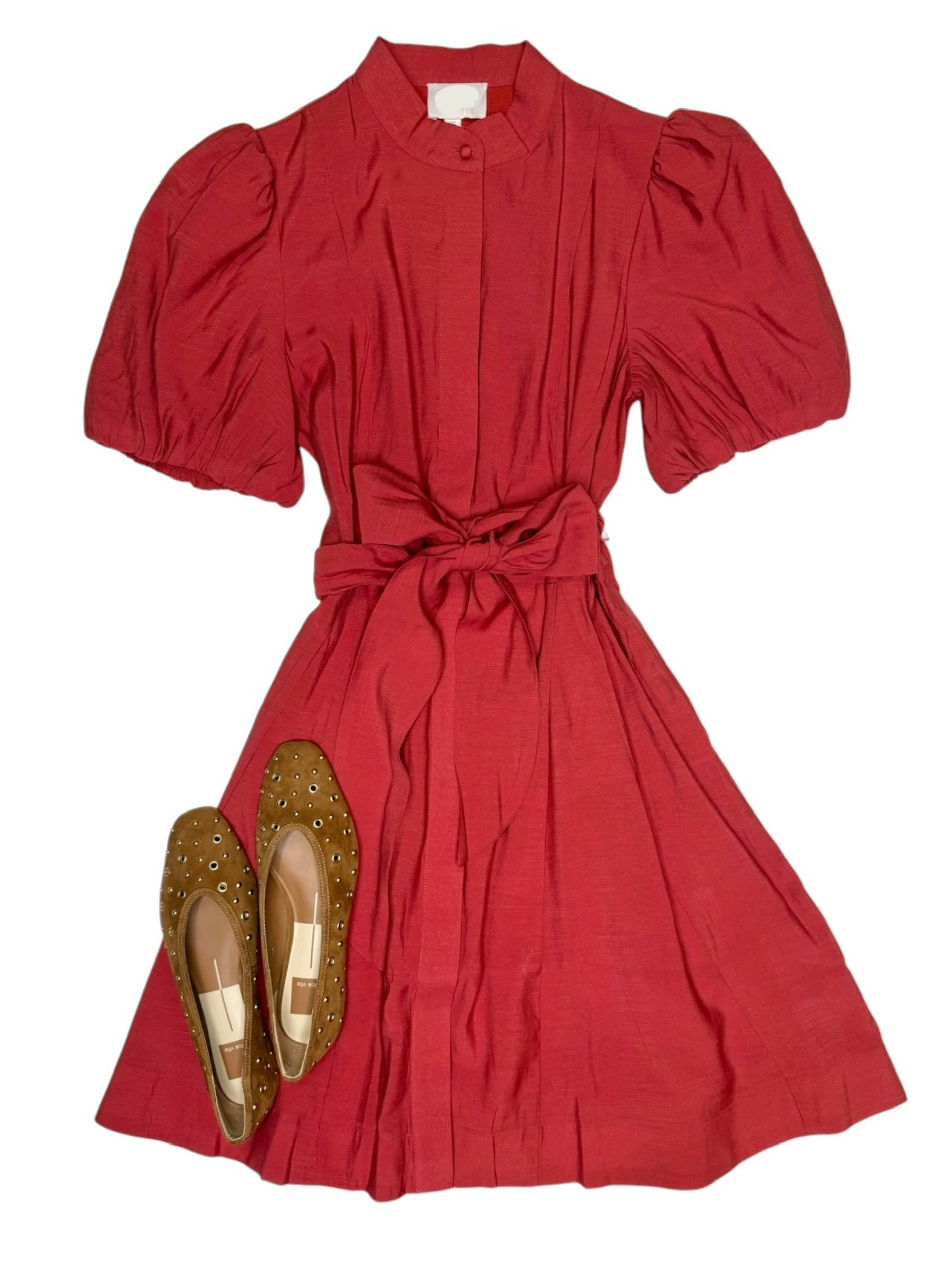 Vivian Dress Brick
