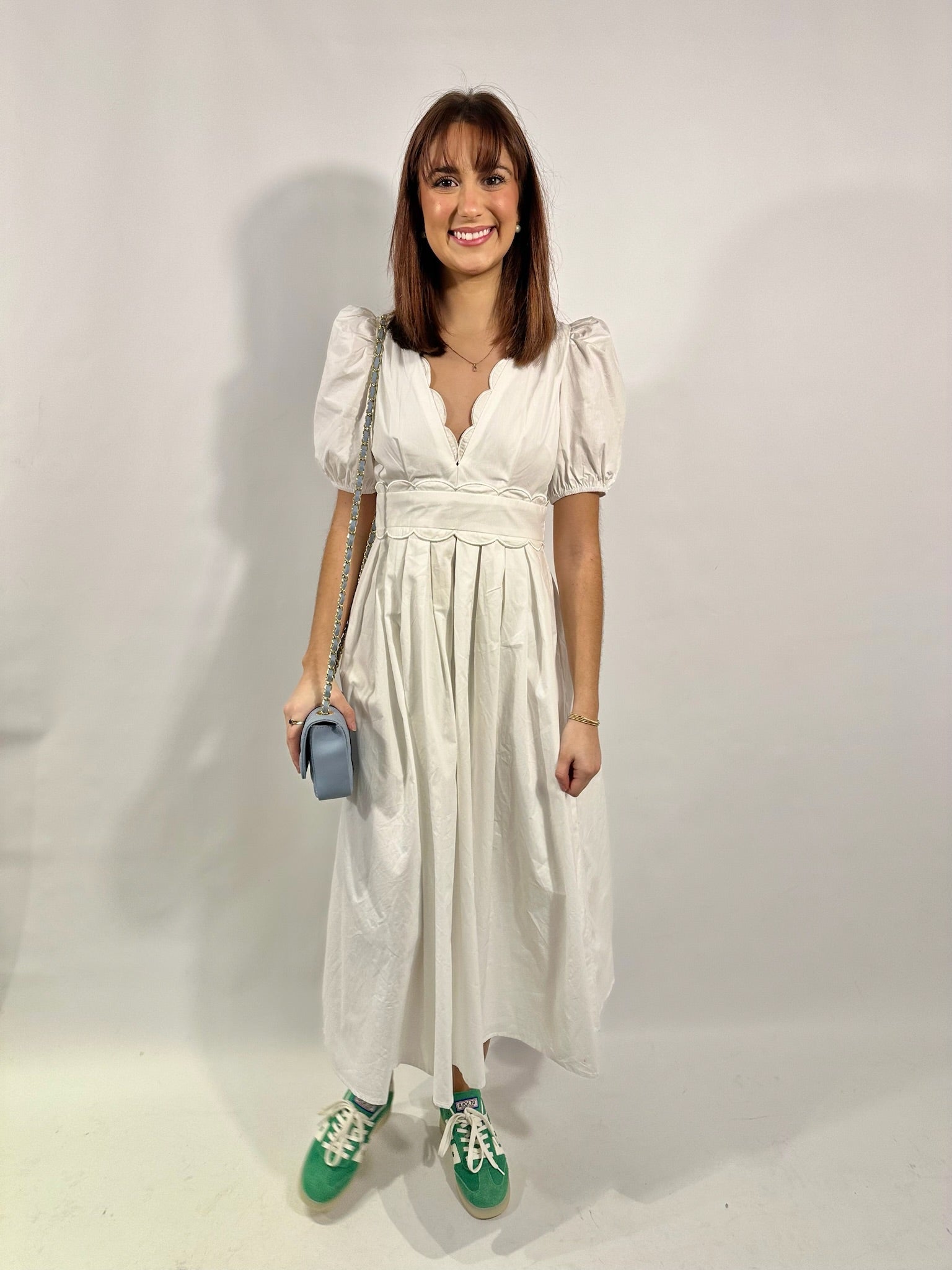 Myra Dress White