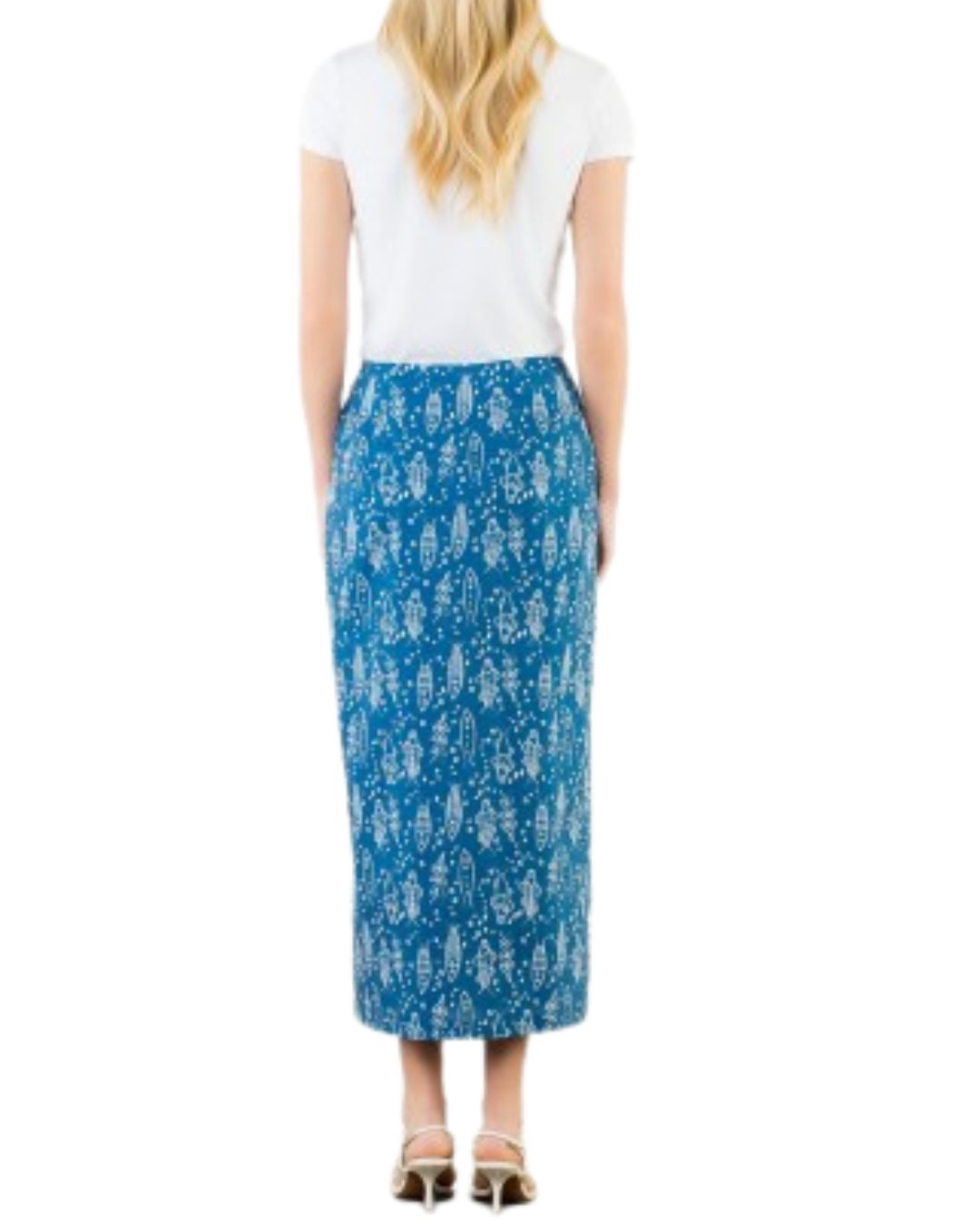 Alexia Maxi Skirt Blue