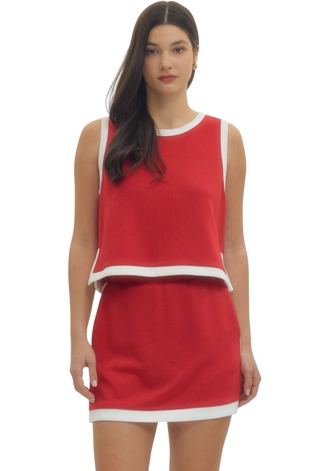 Bria Skort Red