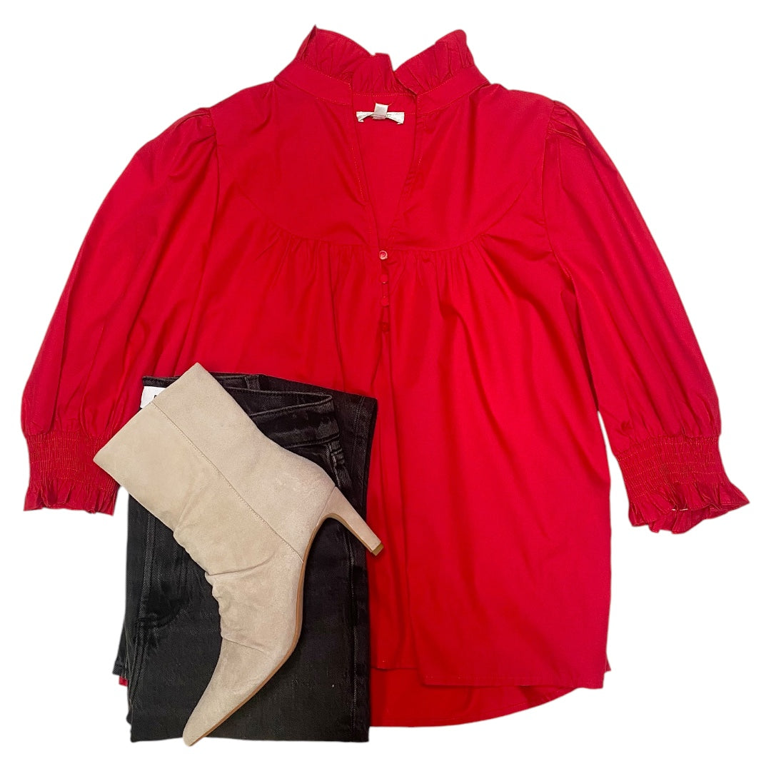 India Top Red