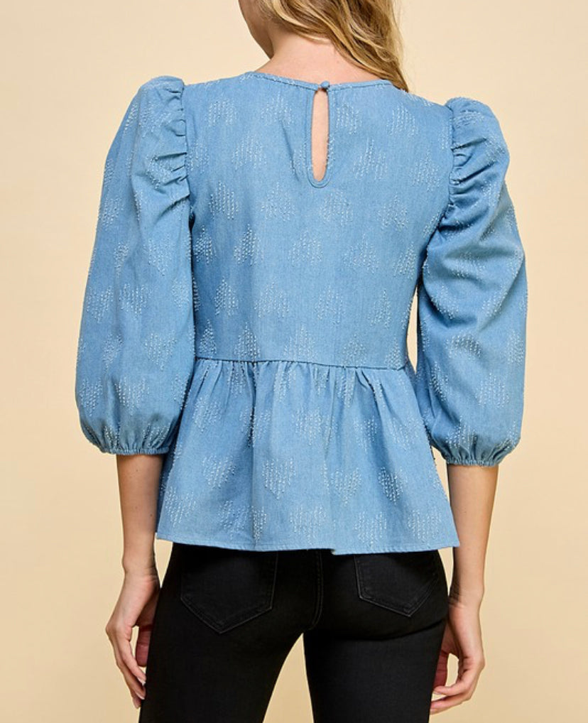 Chantelle Denim Top