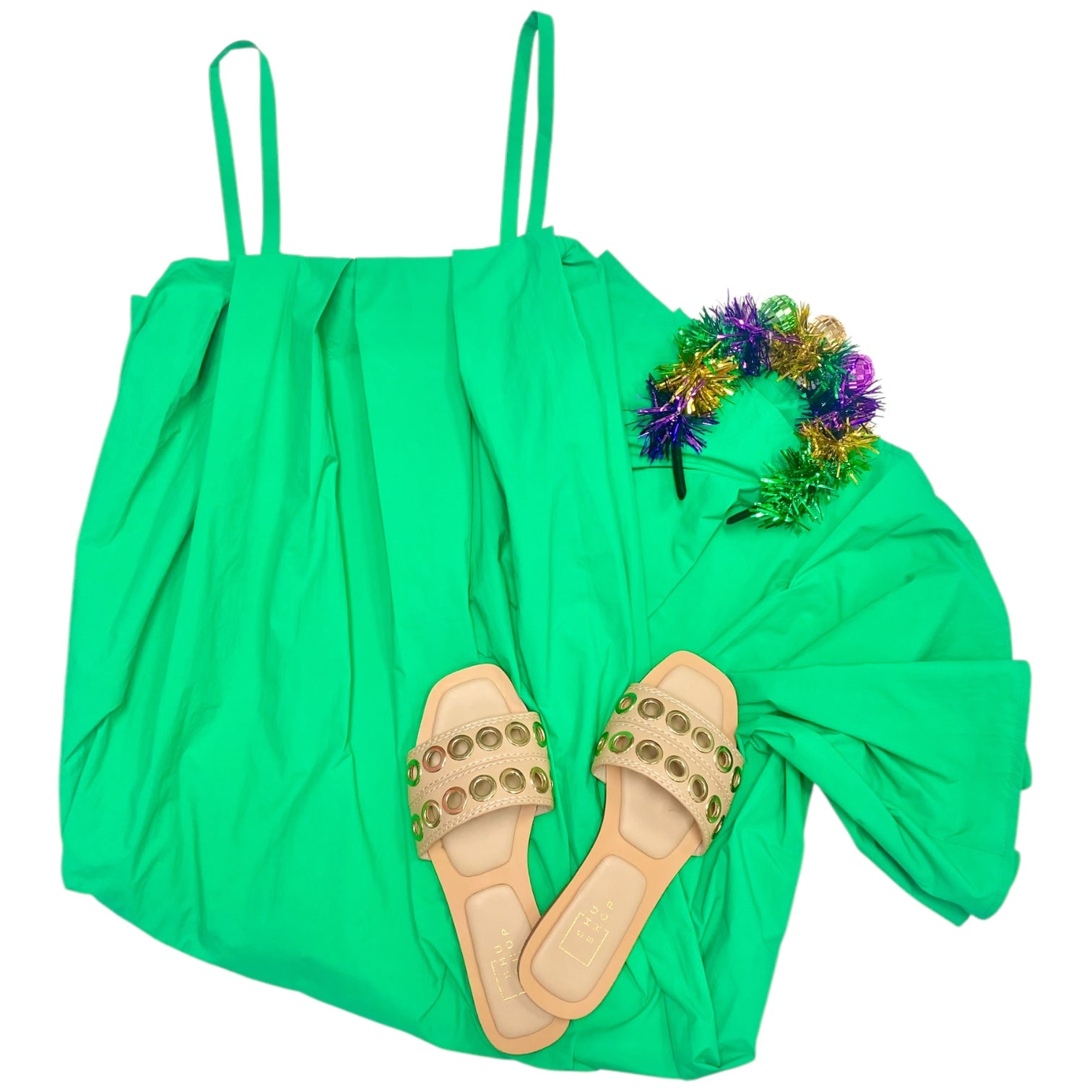 Glam Dress Green