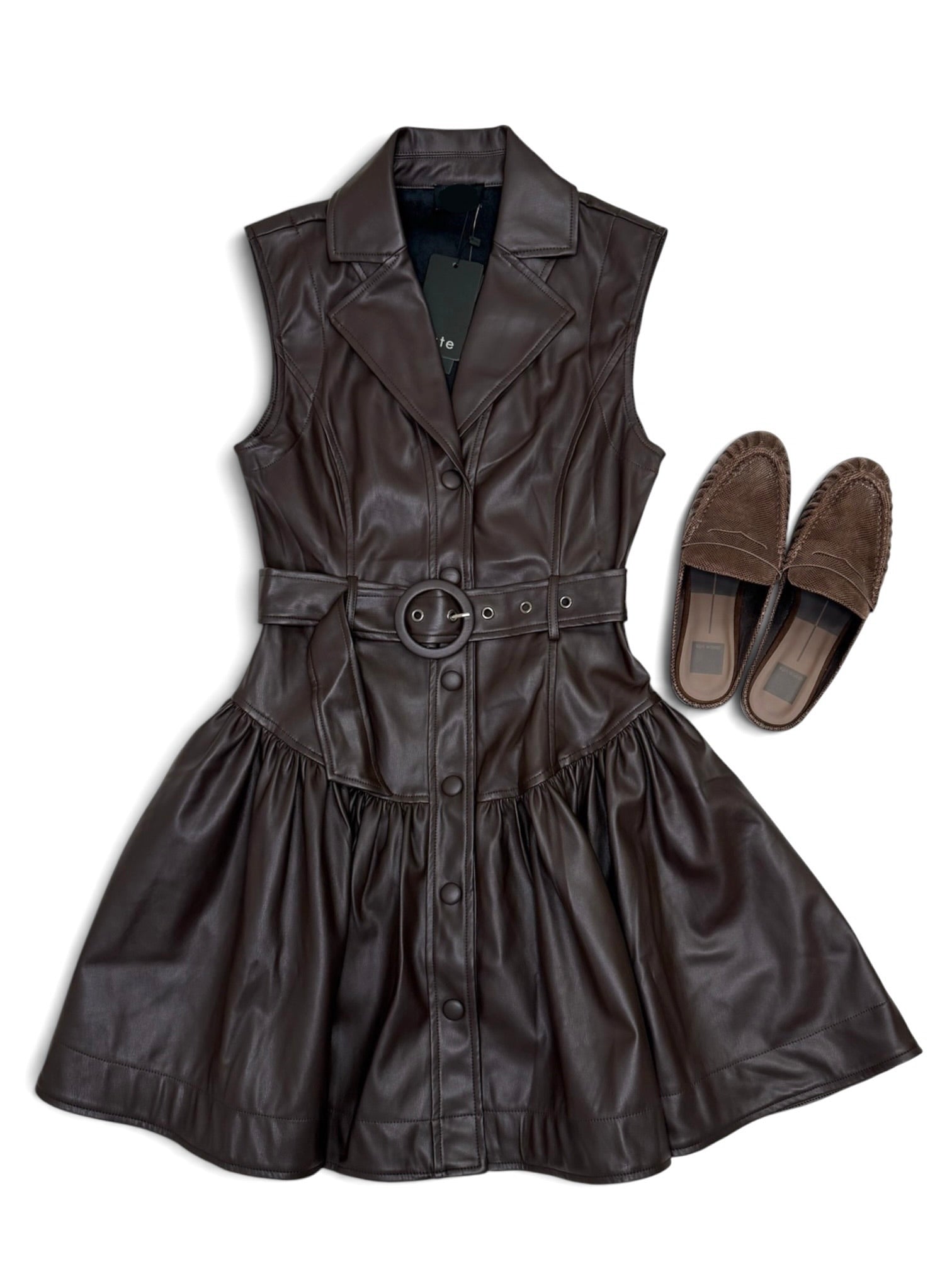 Conrad Dress Brown