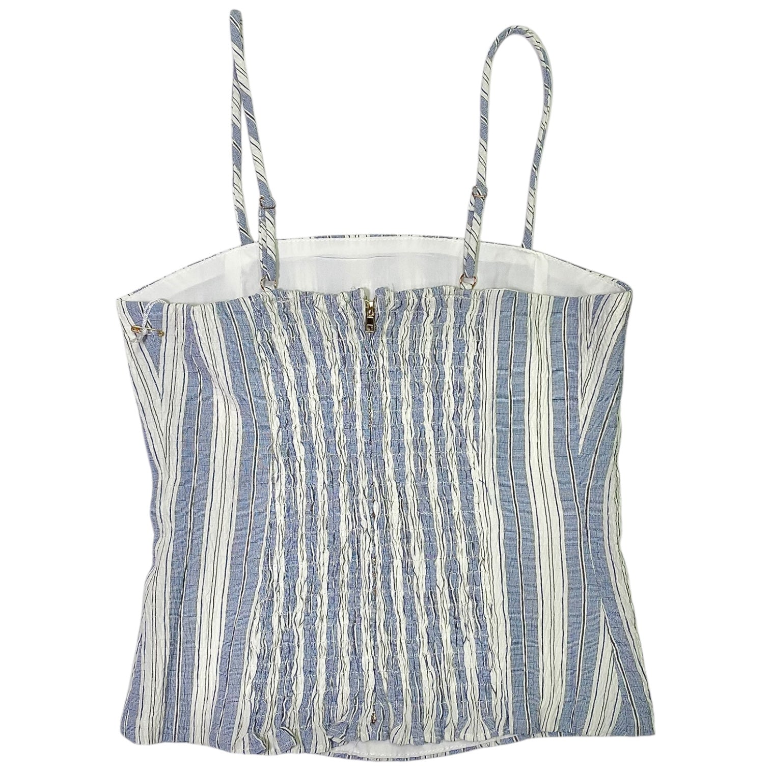 Costal Crop Top Costal Stripe