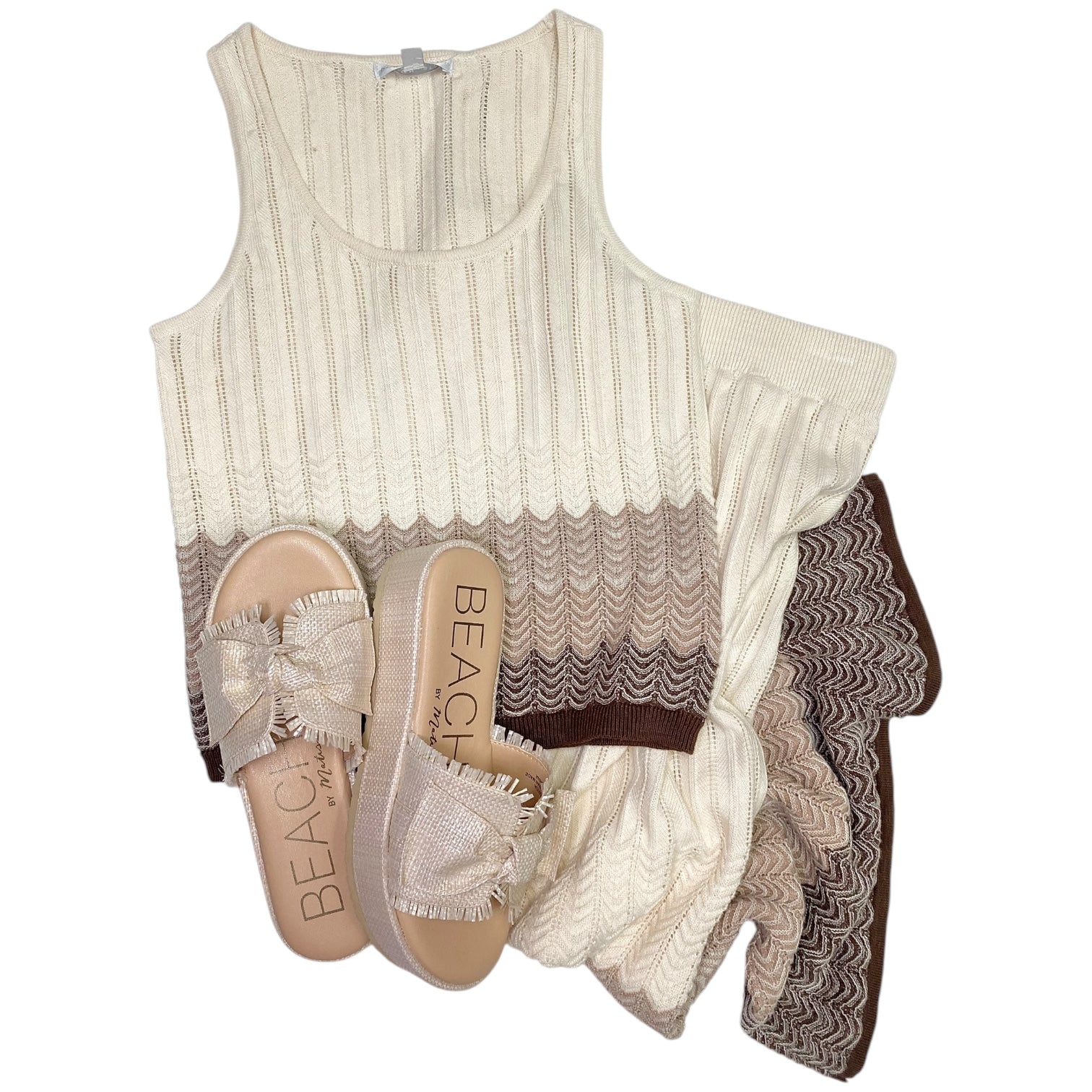 Barlow Skirt Tan Multi