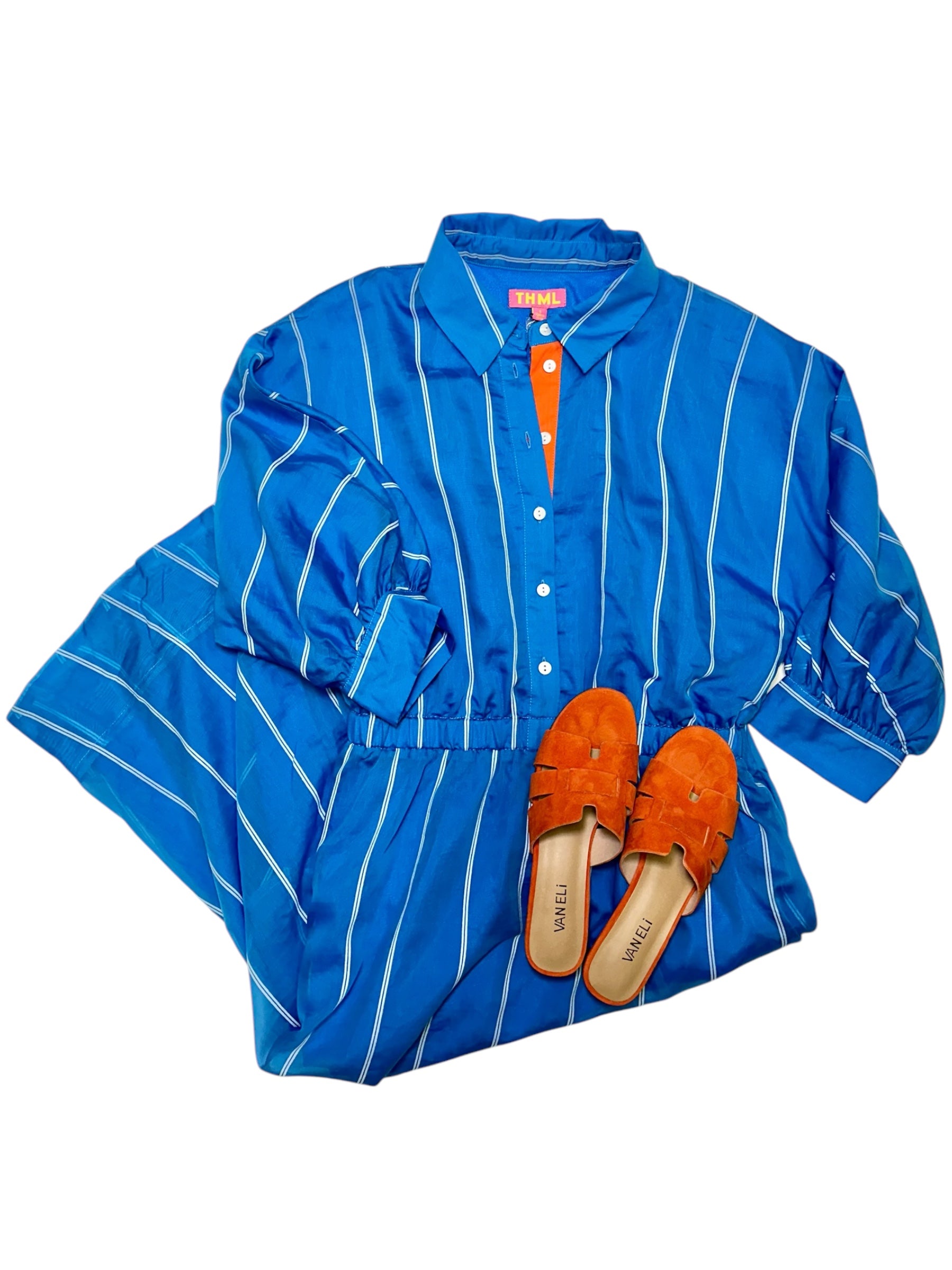 Charm Dress Blue