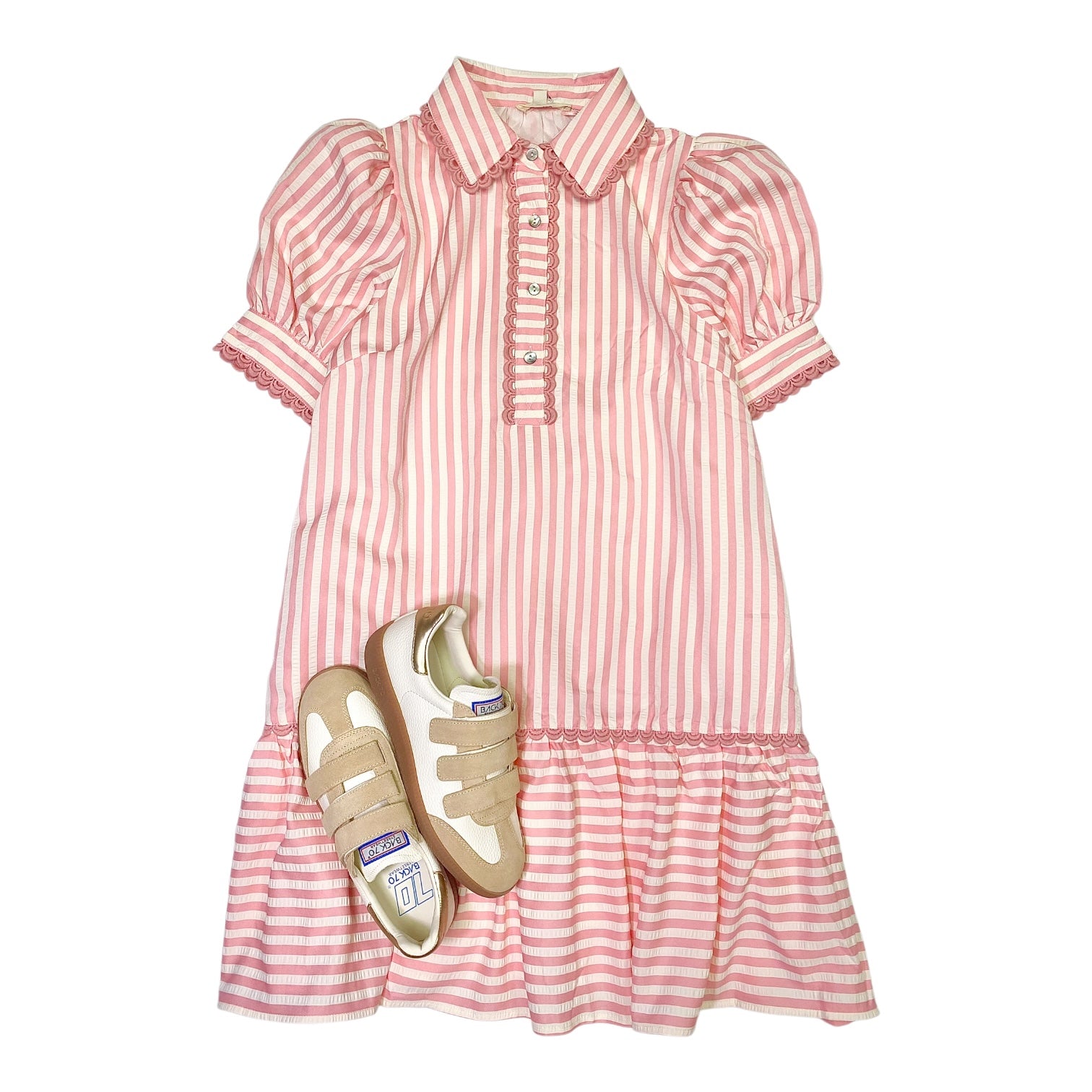 Daphne Dress LT. Pink