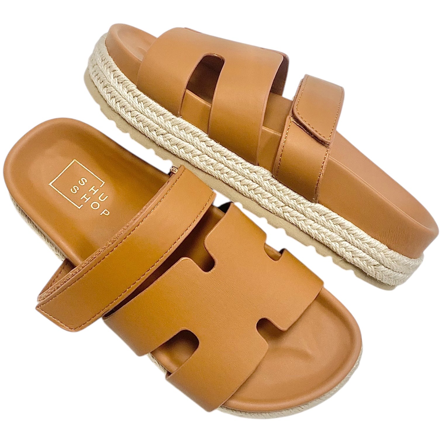 Platform Sandal Camel