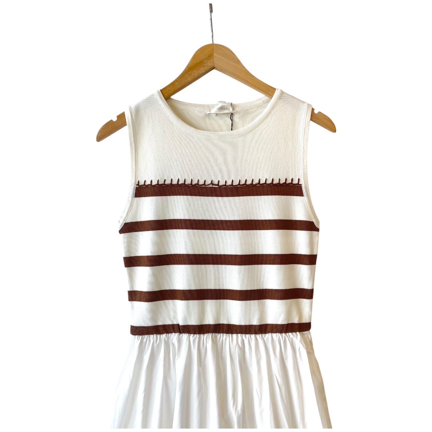 Cindy Midi Dress Mocha Brown