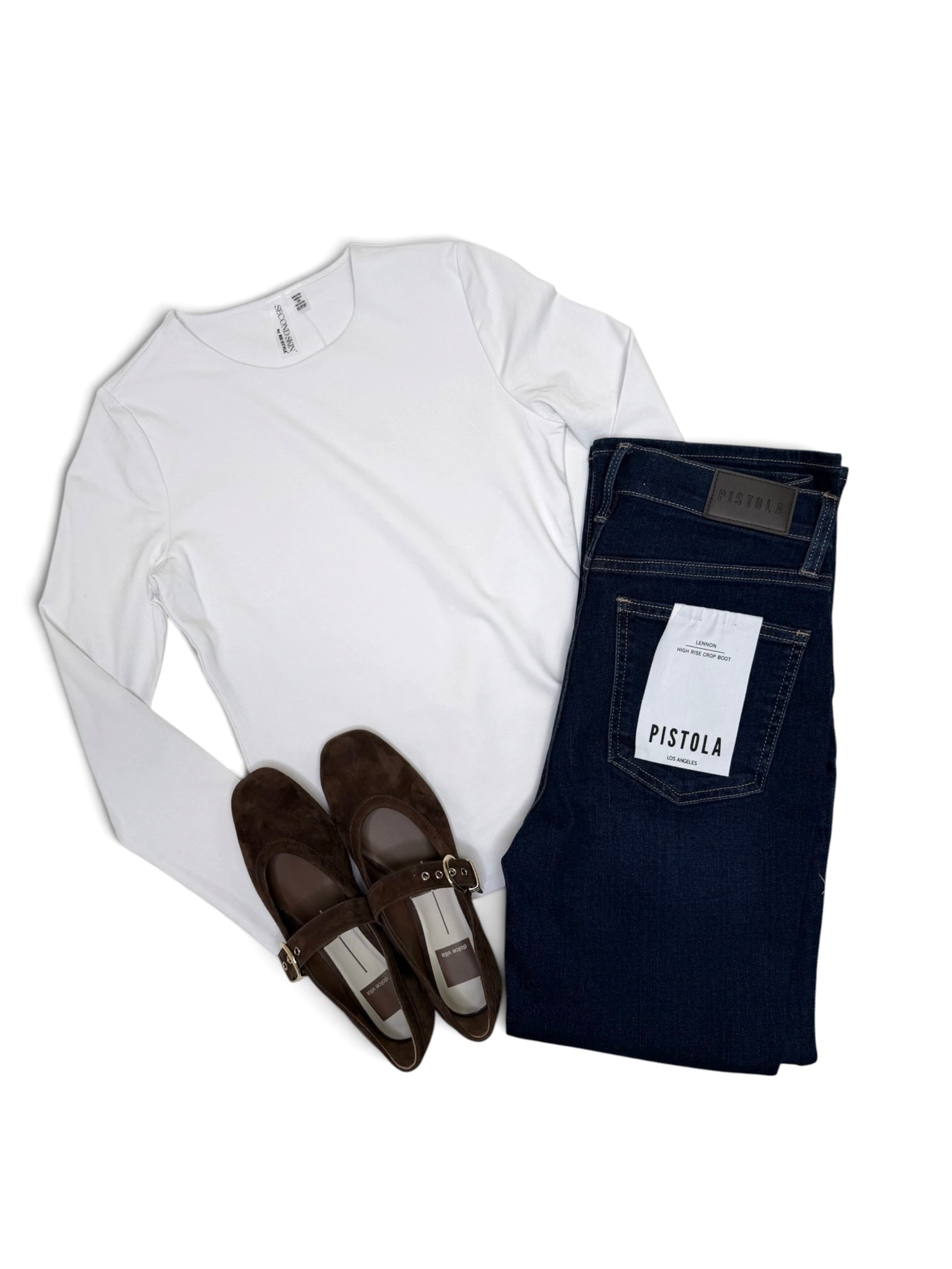 Roxi LS Top White