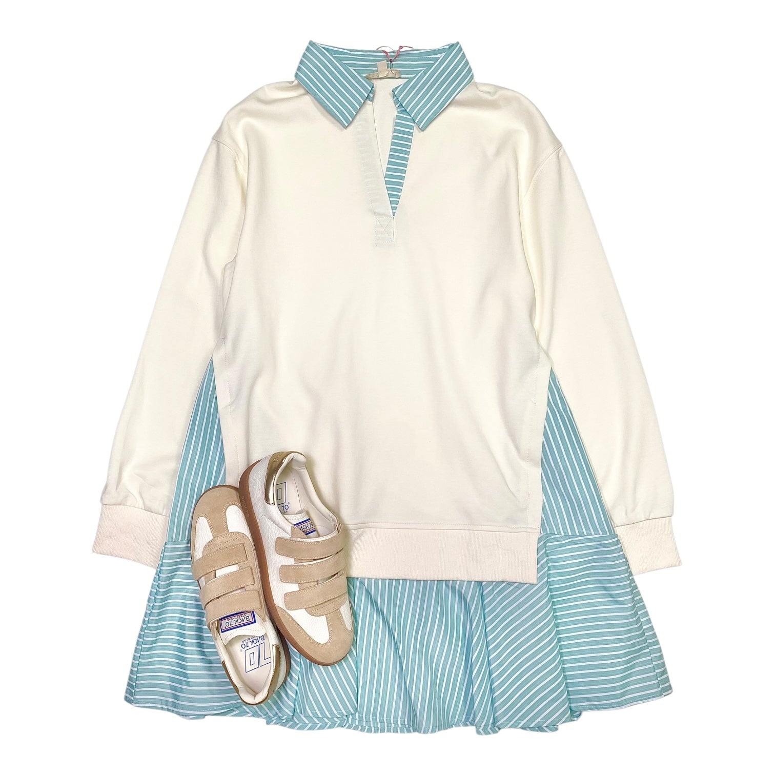 Catalina Sweater Dress Cream