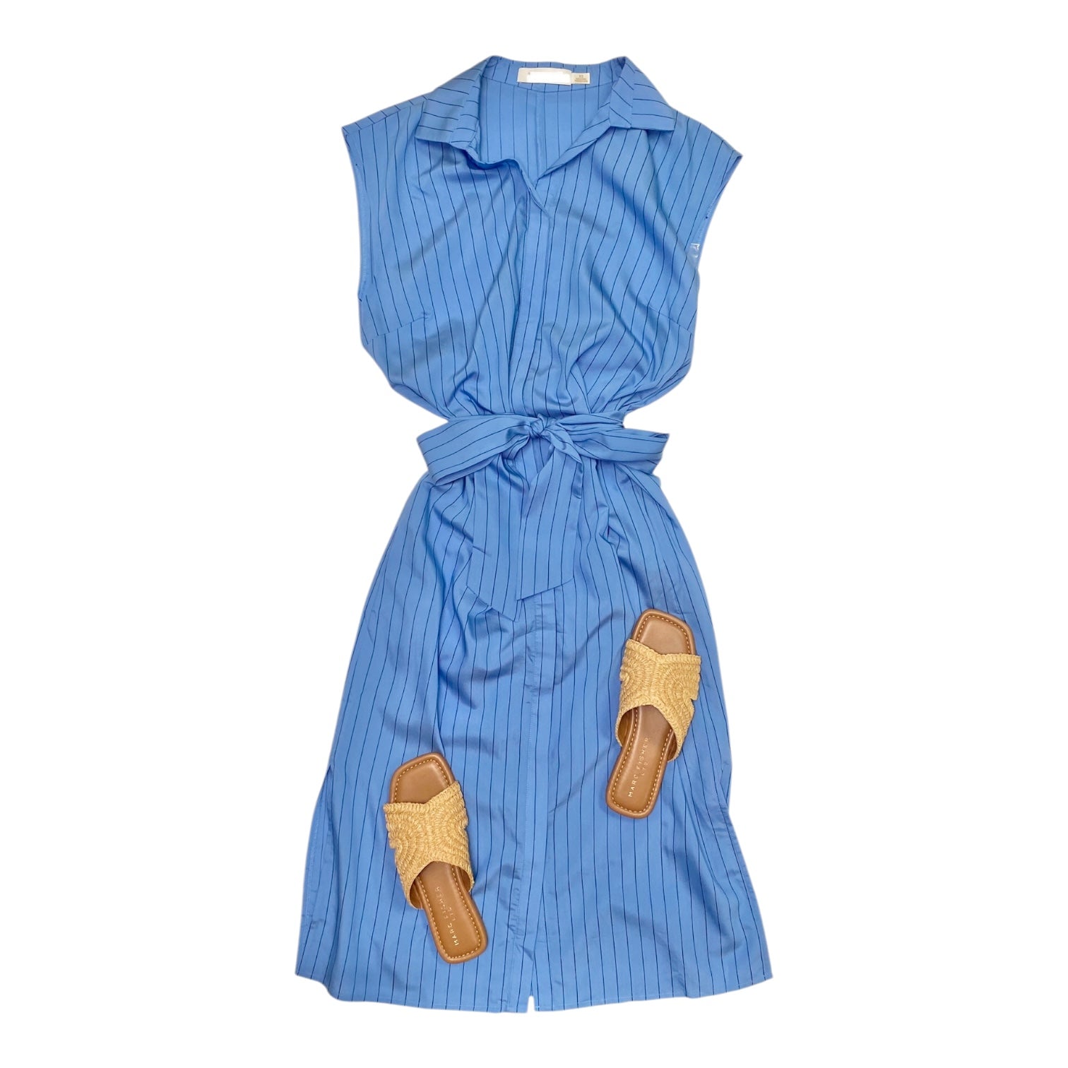 Margaux Dress Costal Stripe
