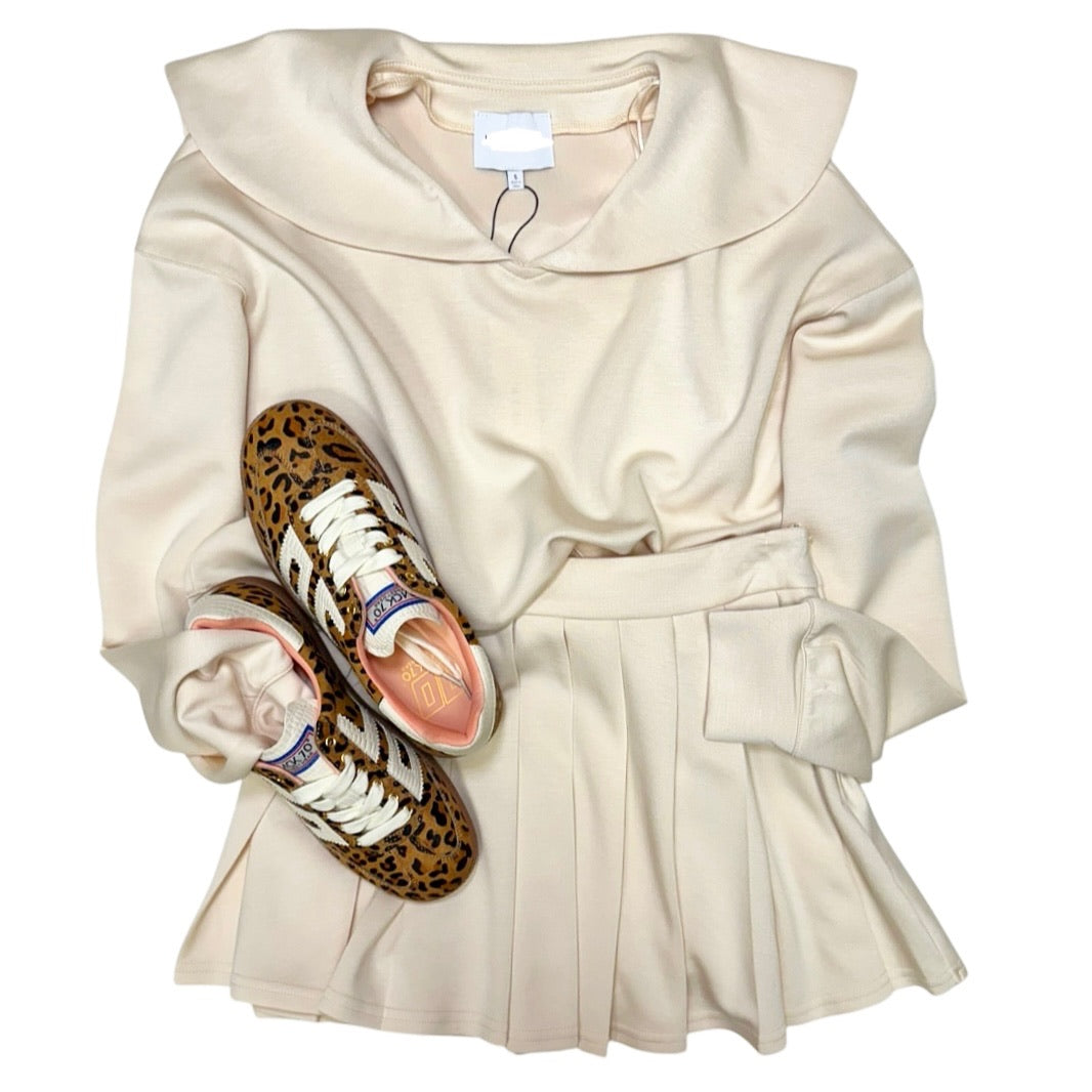 Rhea Sweat Set Ecru