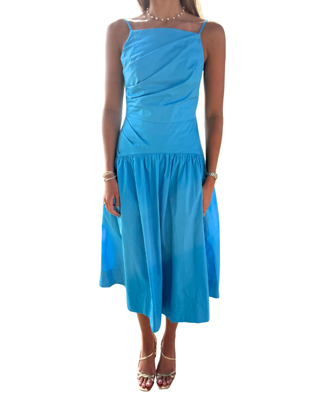 Aurora Dress Sky Blue