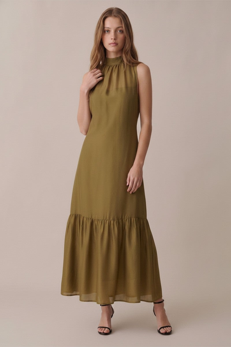 Georgina Dress Olive