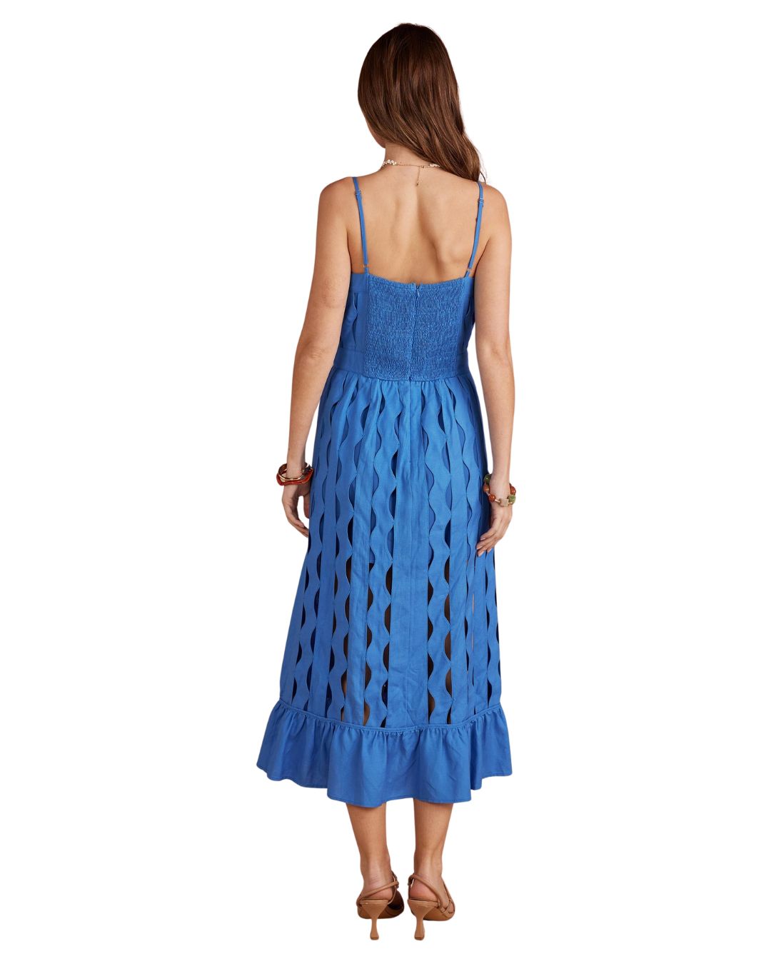 Demi Dress Marine Blue