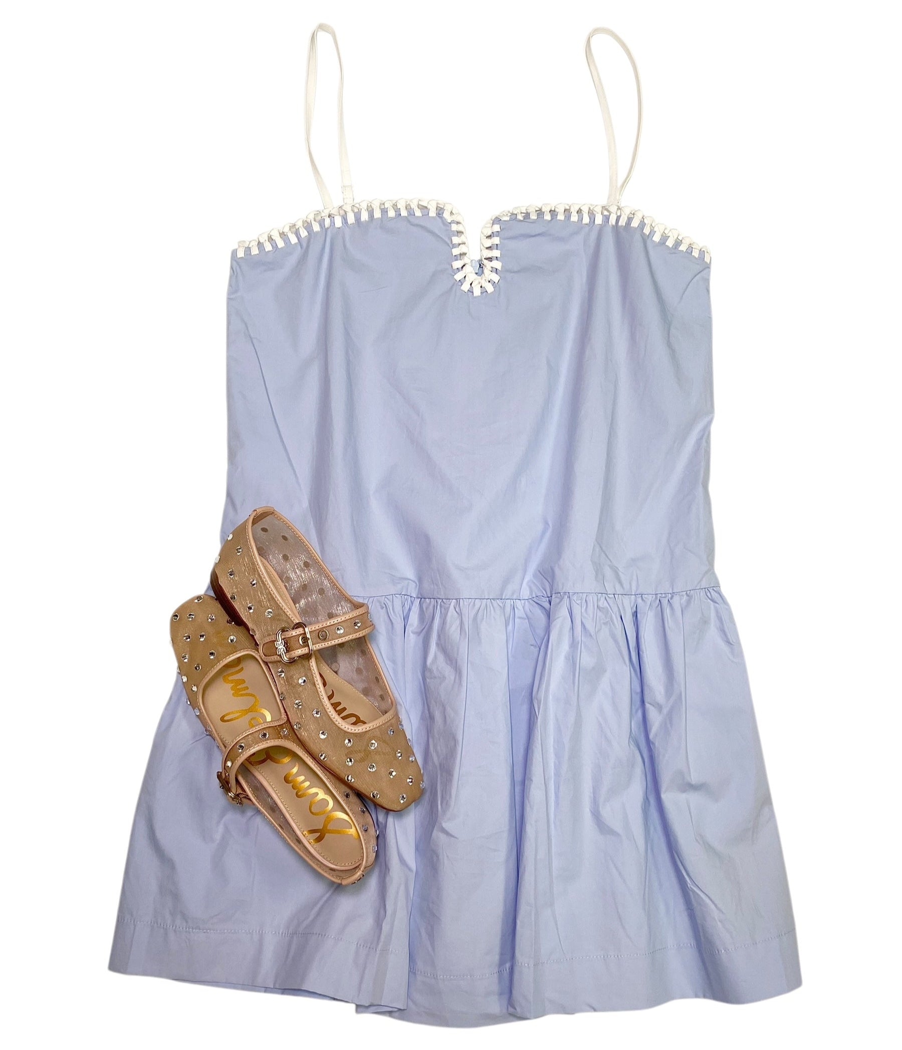 Halsey Dress LT. Blue