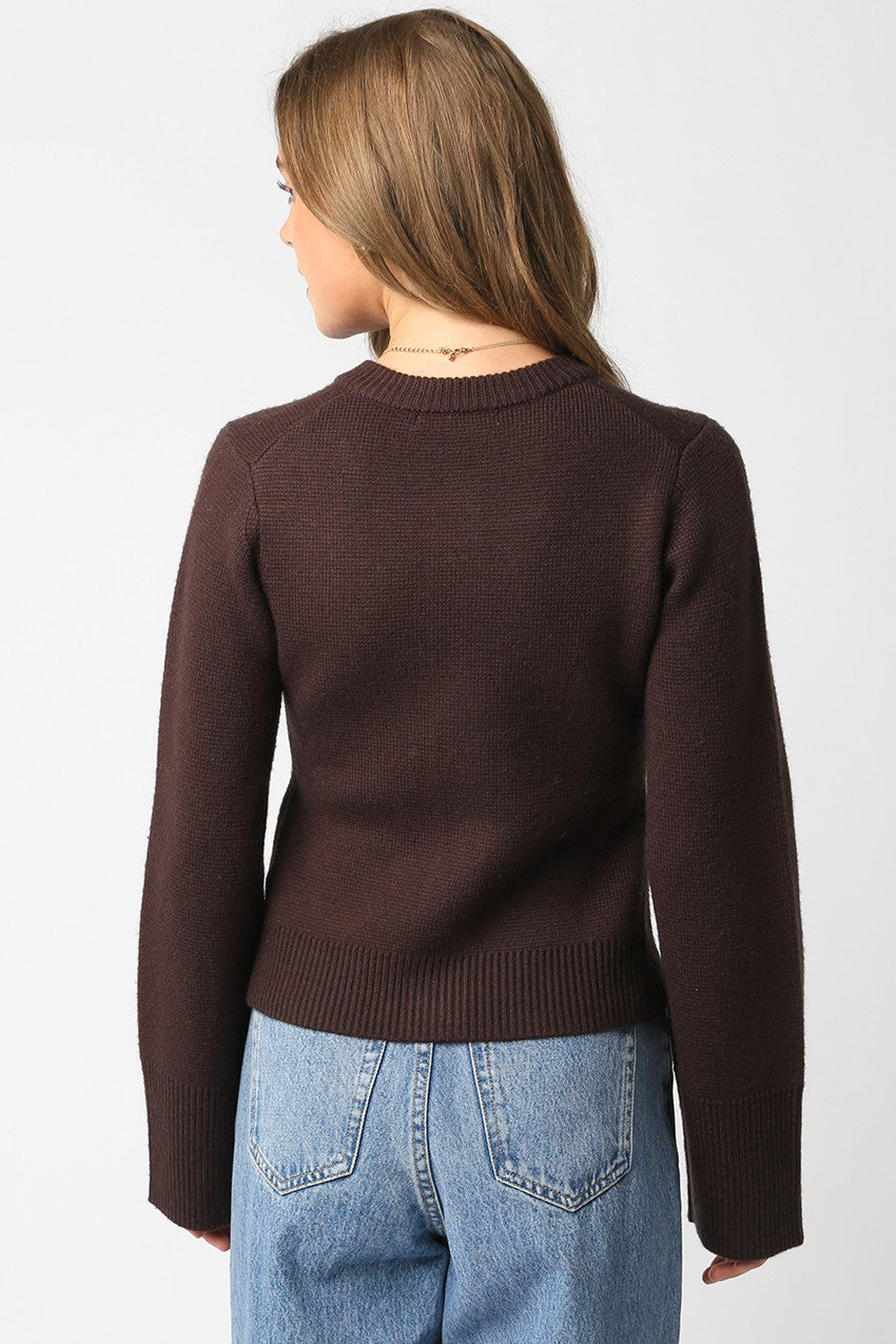 Bailee Cardigan Brown