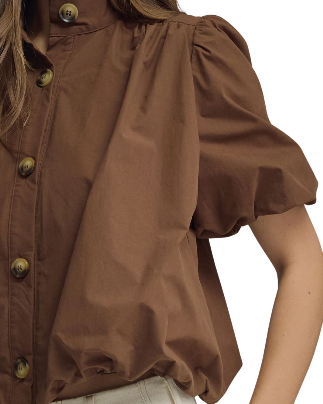 Agatha Top Brown
