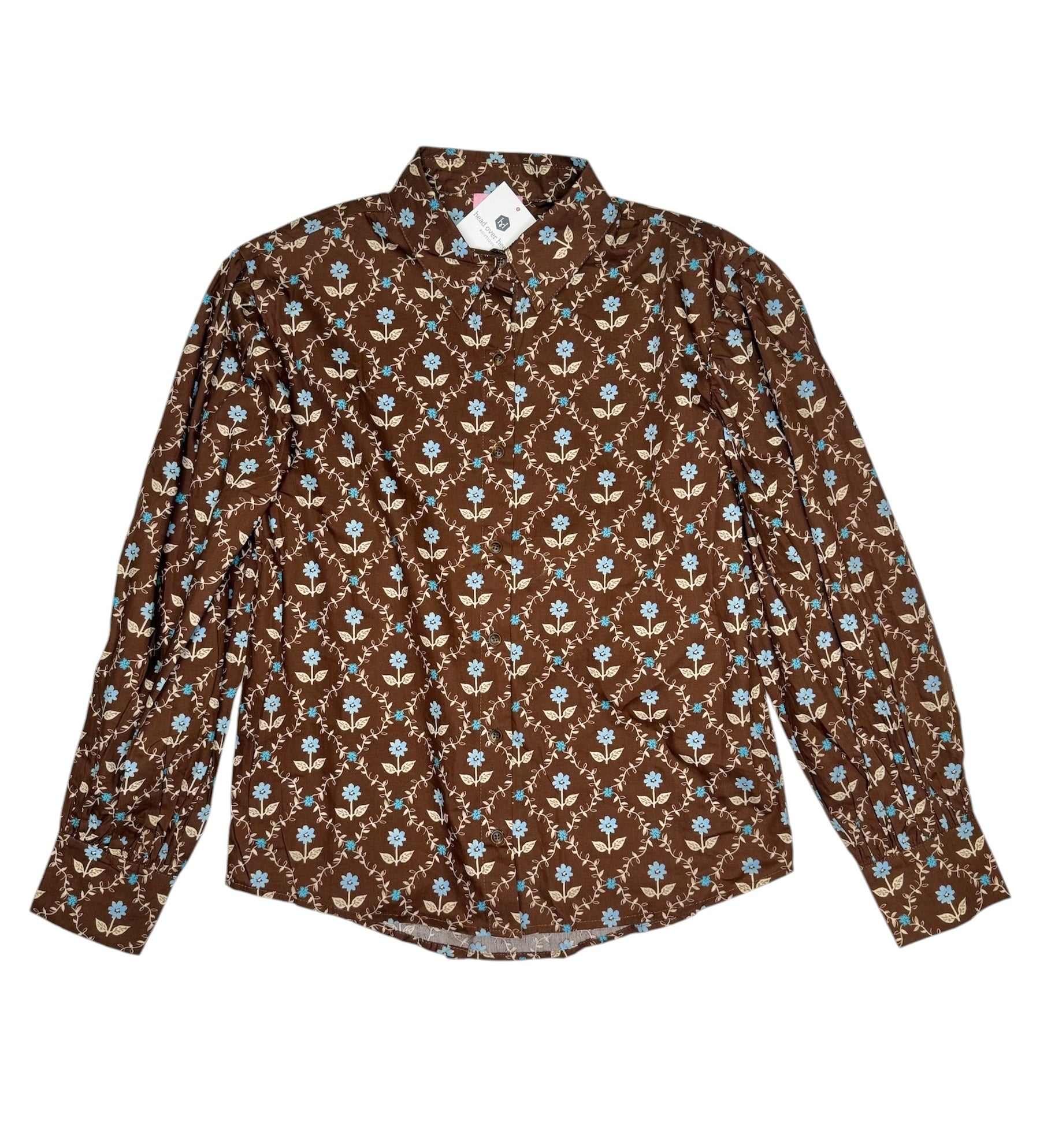 Meriah Top Brown