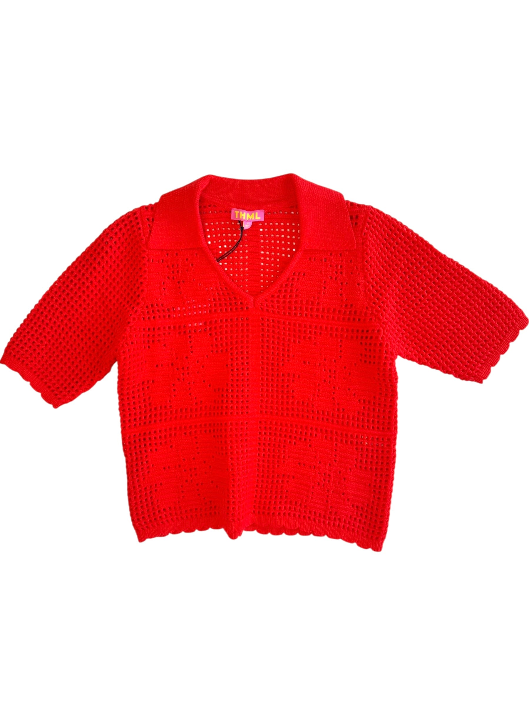 Elle Top Red