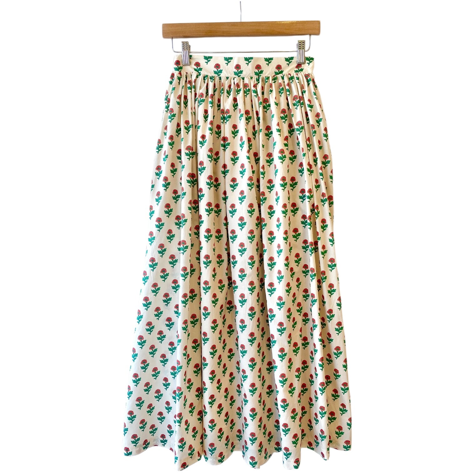 Floral Midi Skirt Set