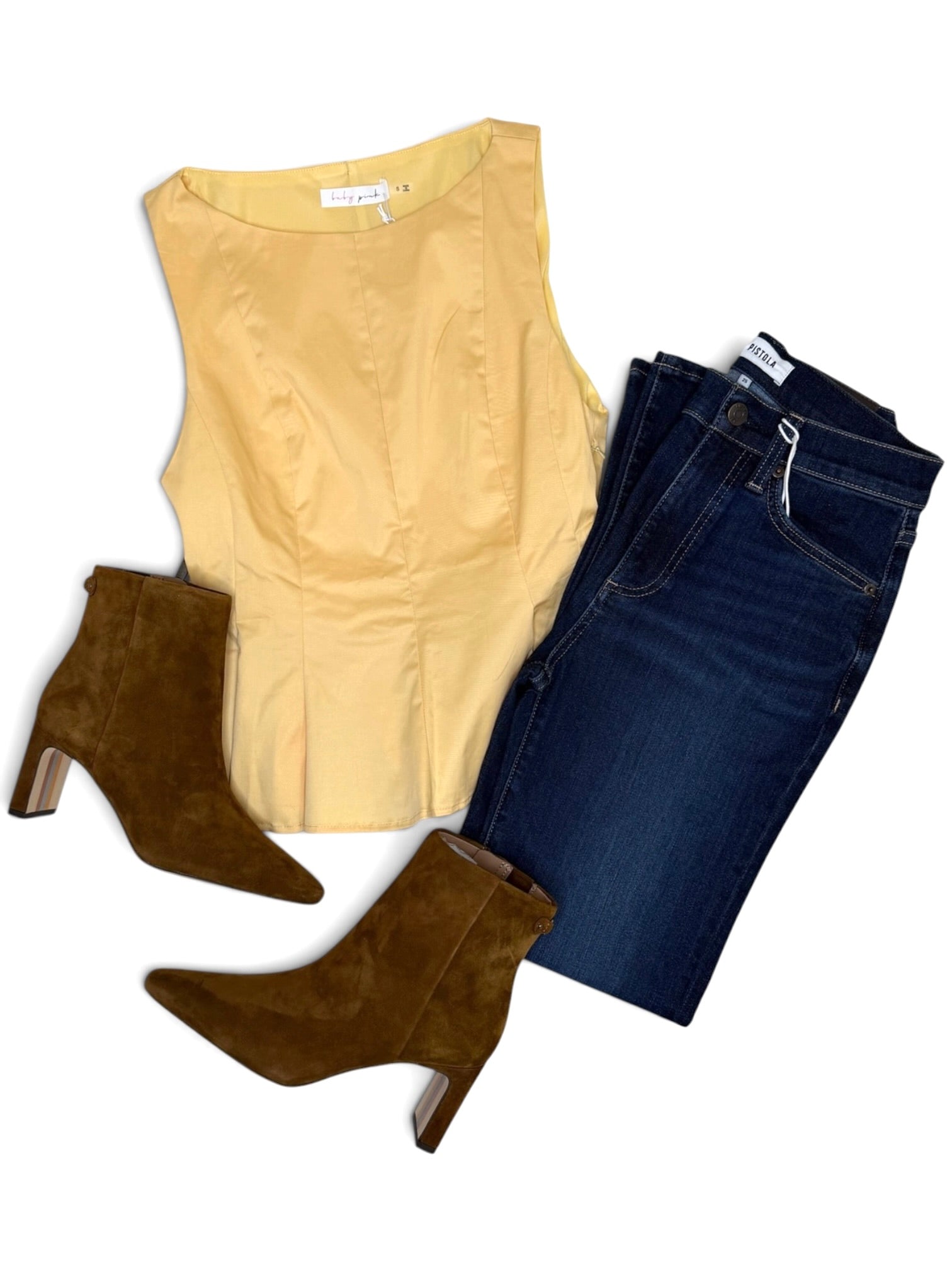 Josie Top Yellow