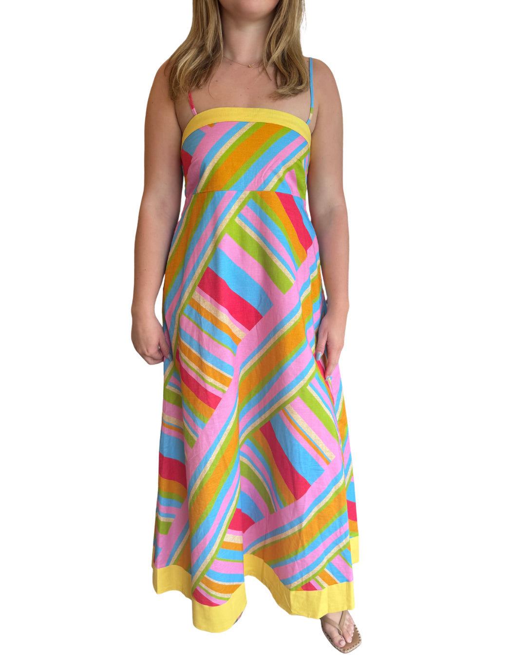 Judith Dress Sand Multi