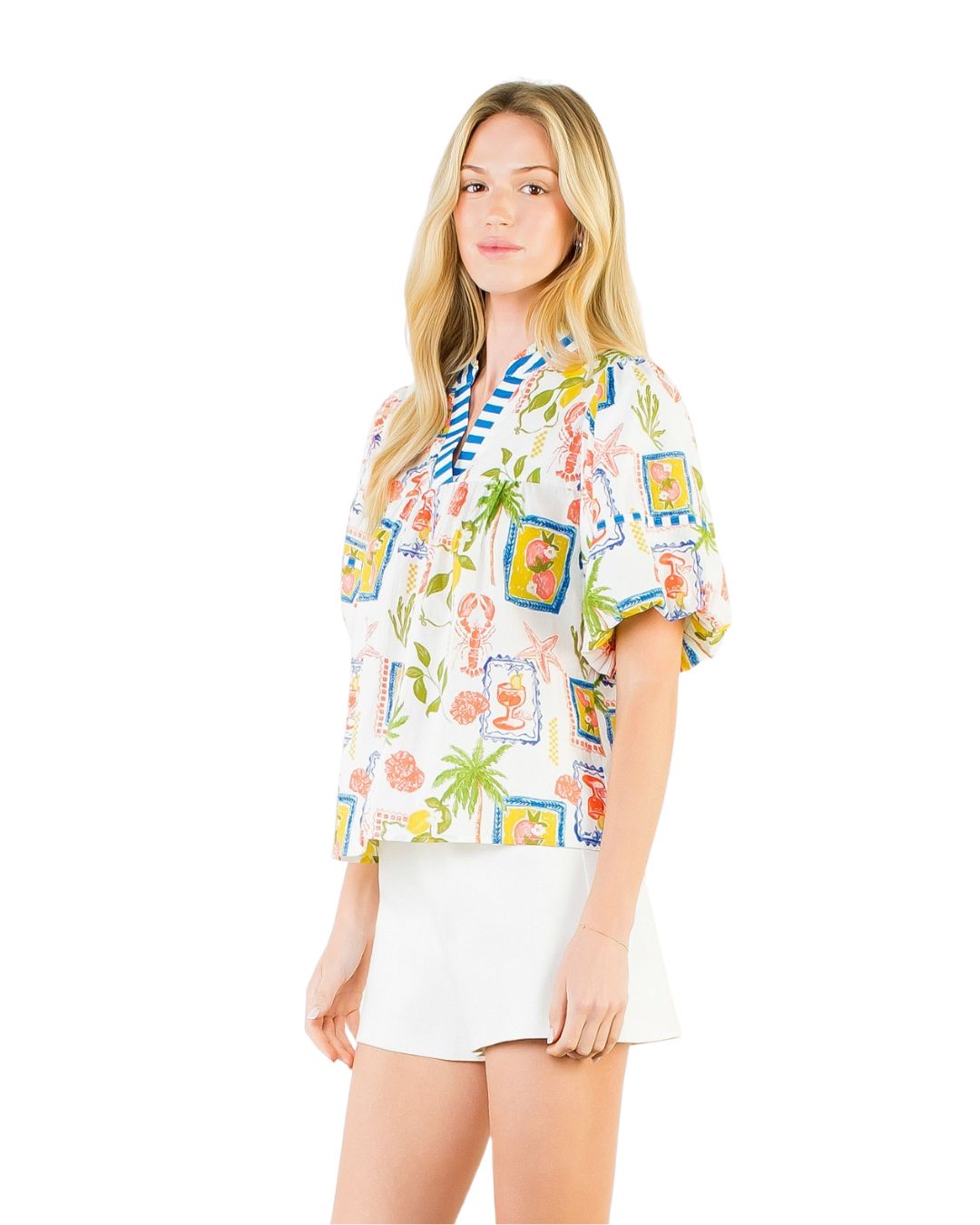 Hayden Top White