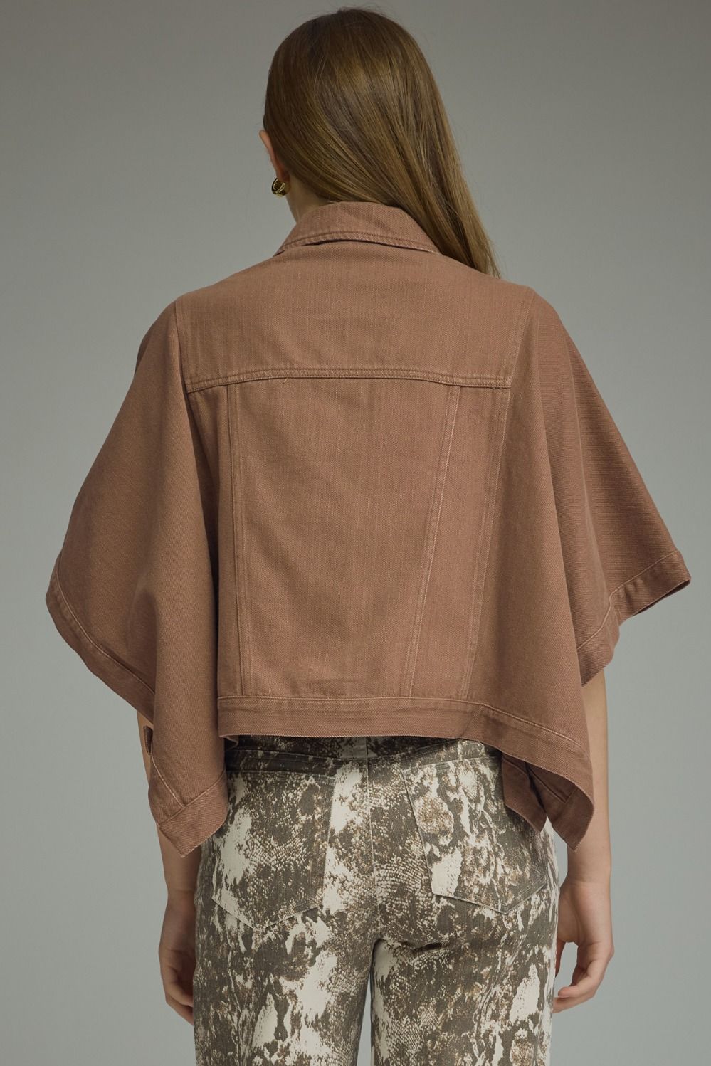 Luna Cape Brown