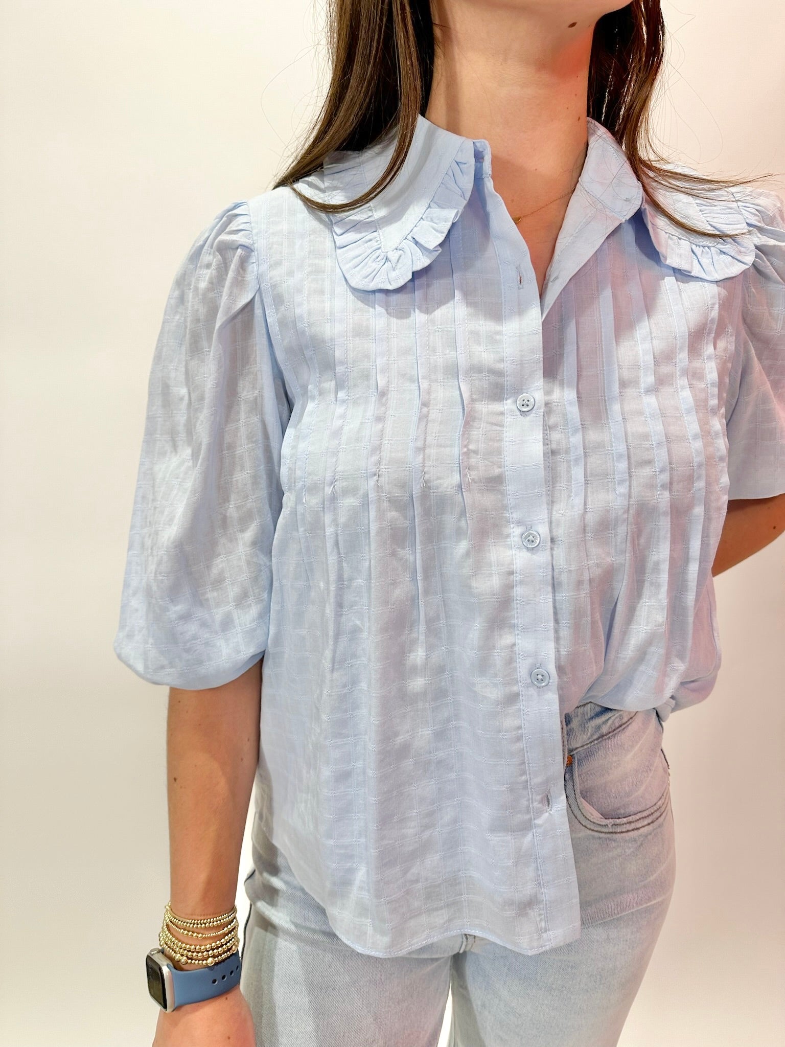 Weston Top Powder Blue