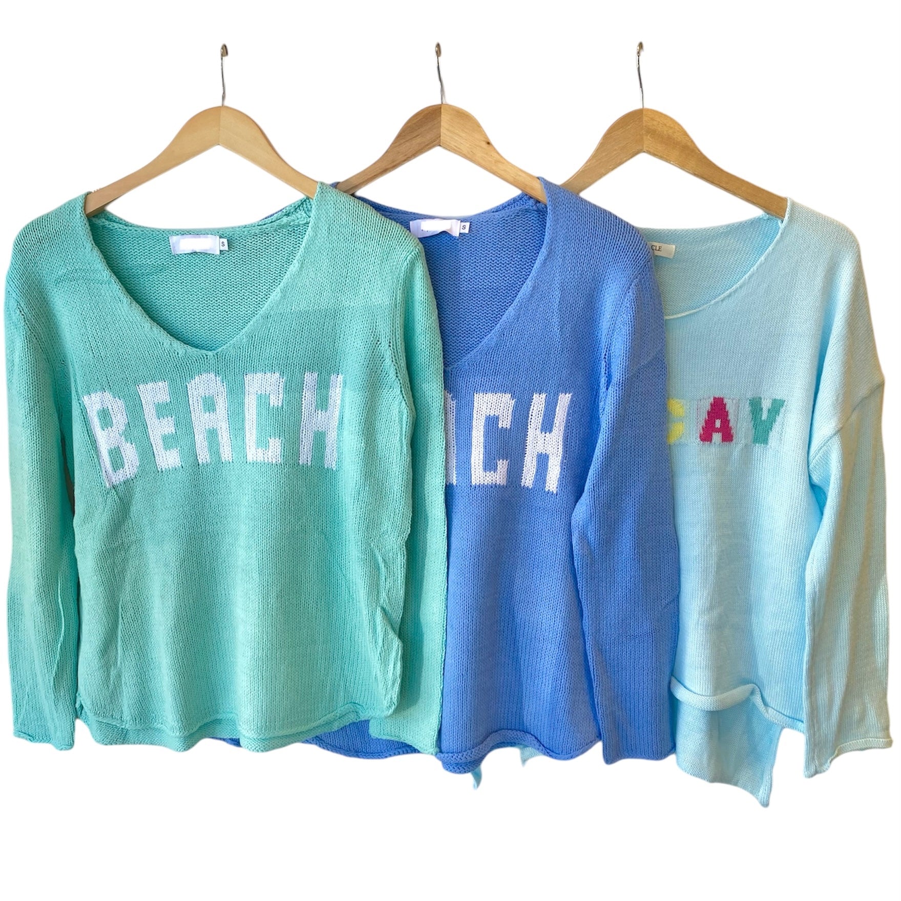 Beach Sweater Blue