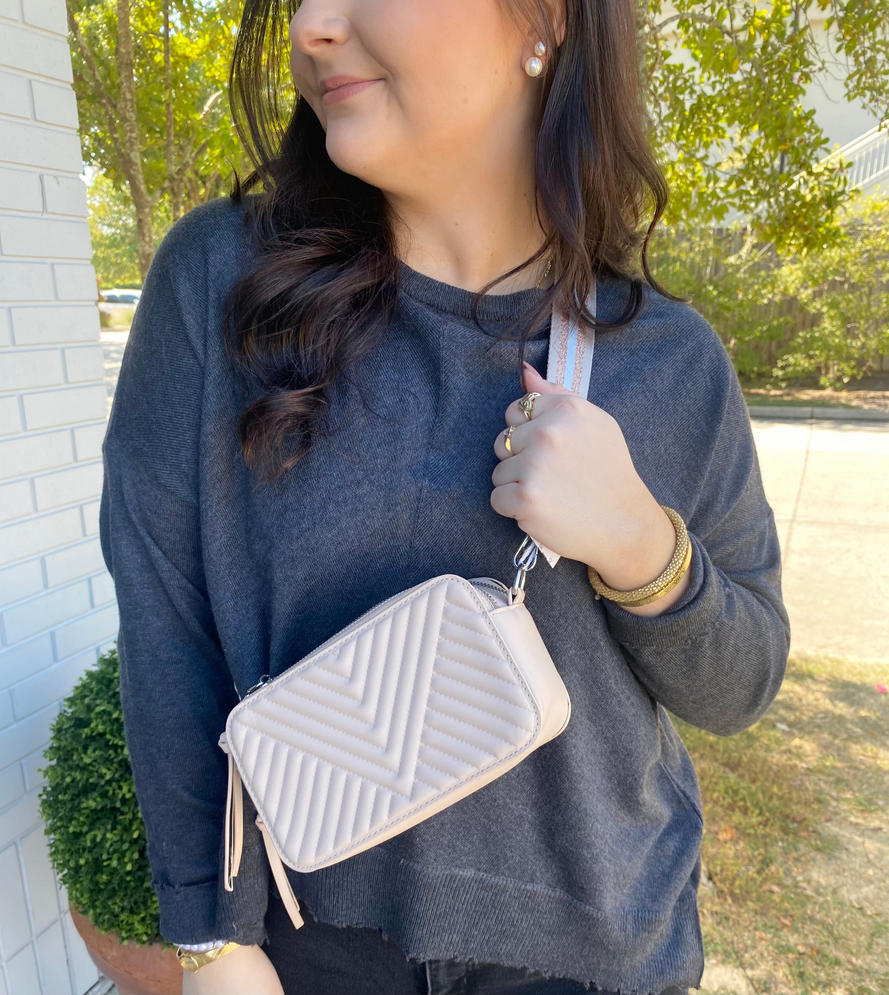 Quilted Crossbody Bag