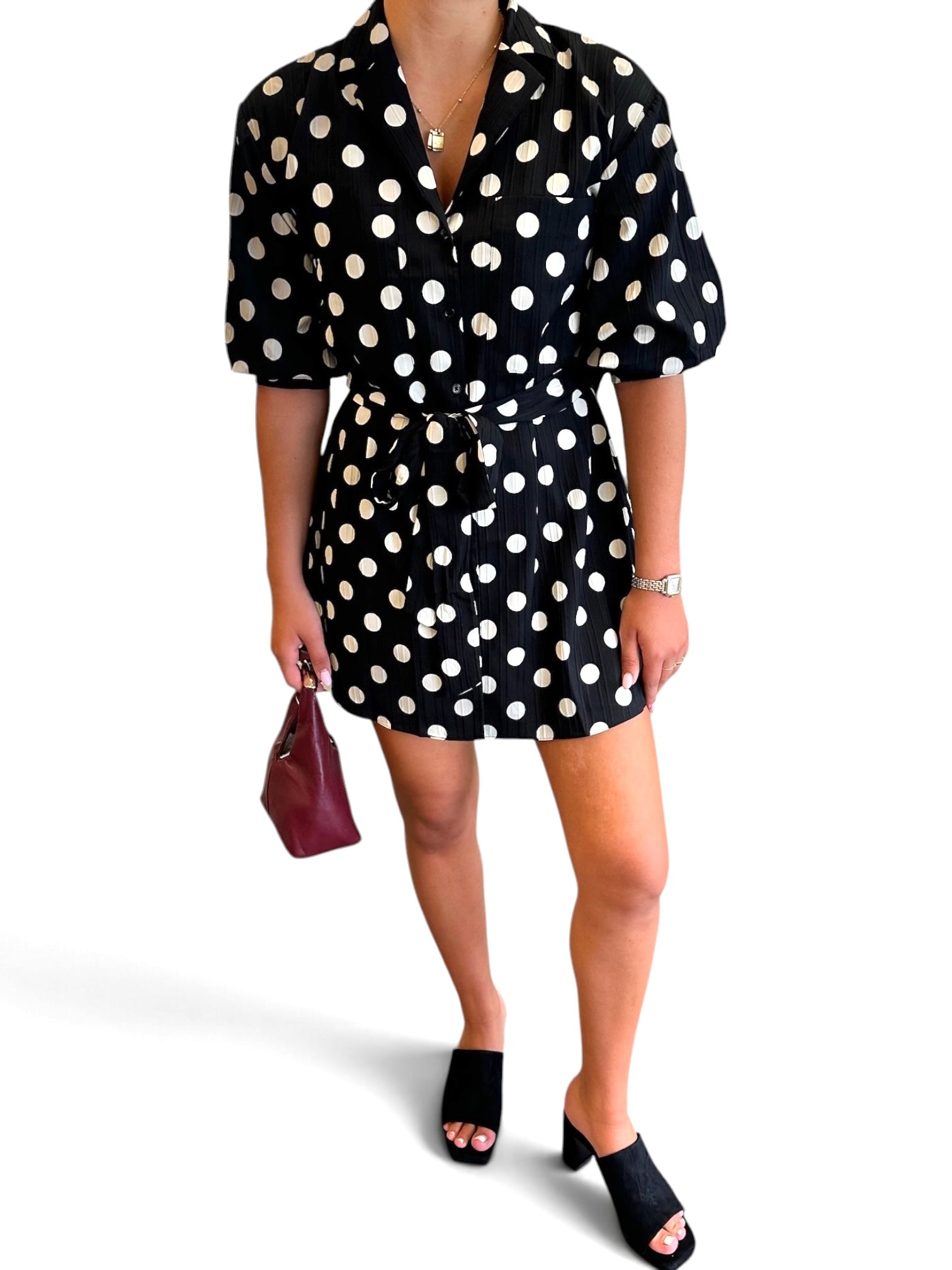 Leighton Dress Black