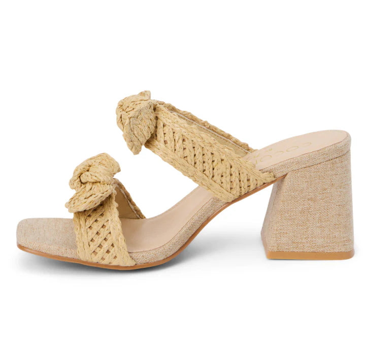 Woven Platform Sandal Natural