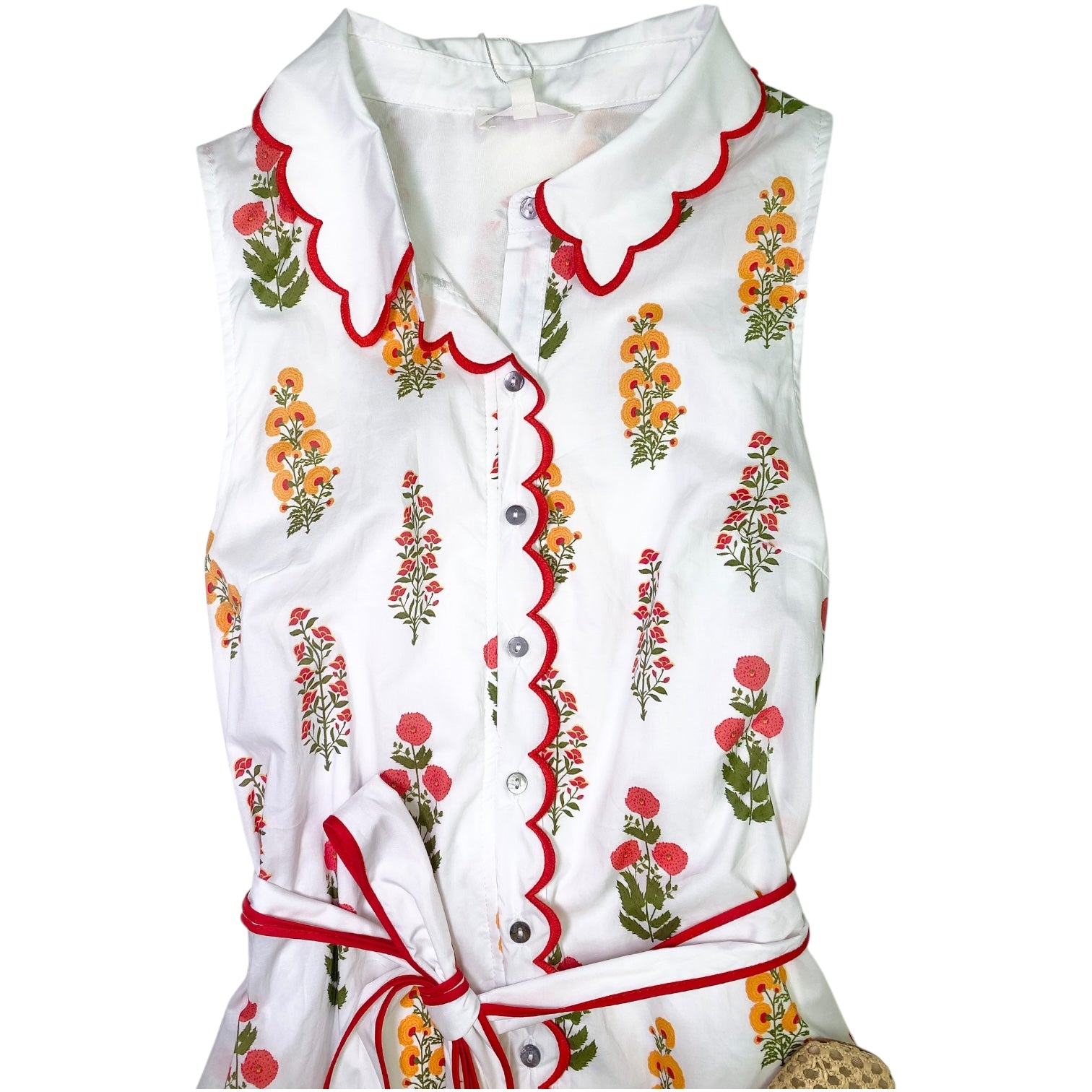 Deacon Dress Off White
