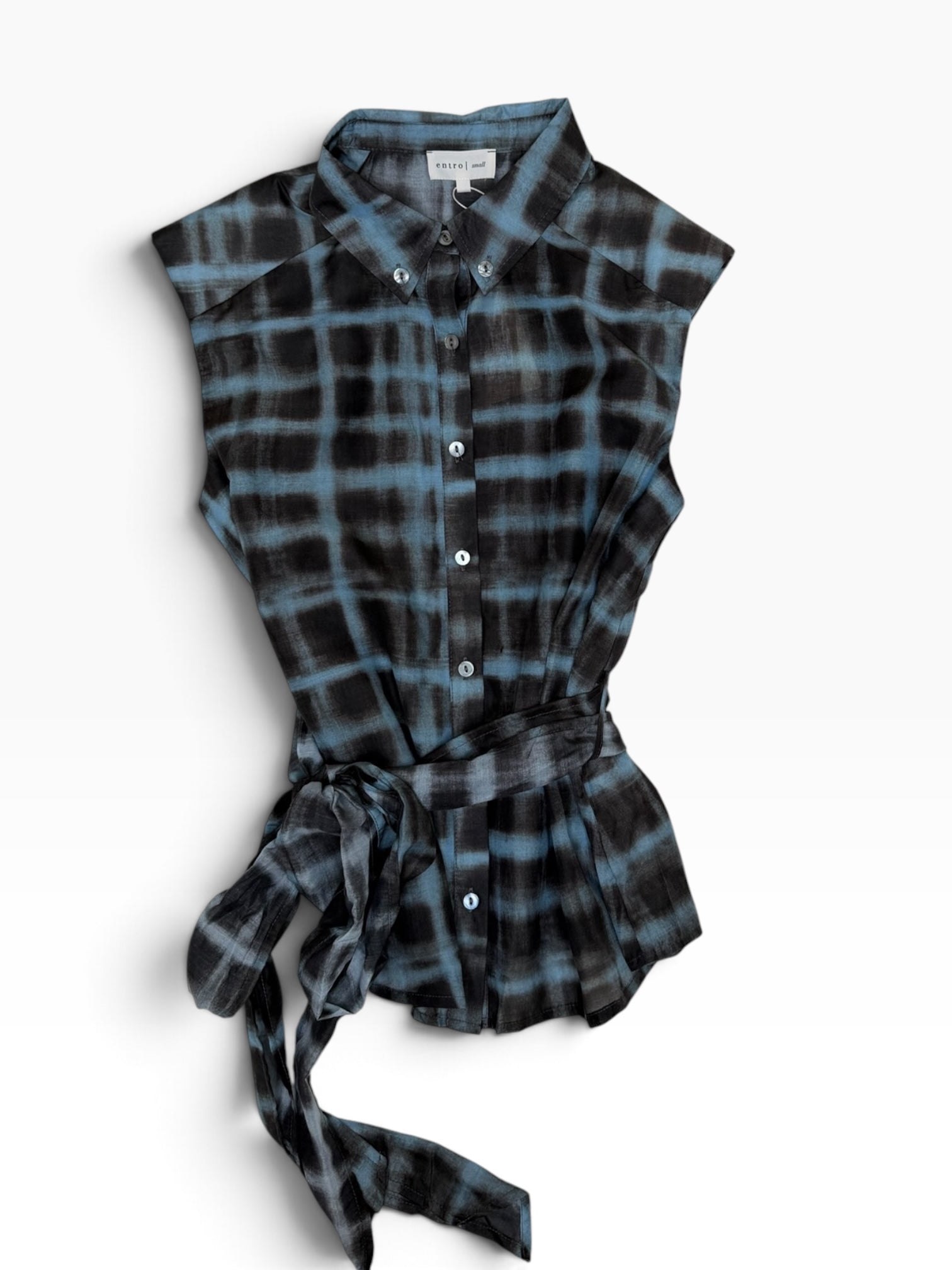 Loretta Top Brown Blue