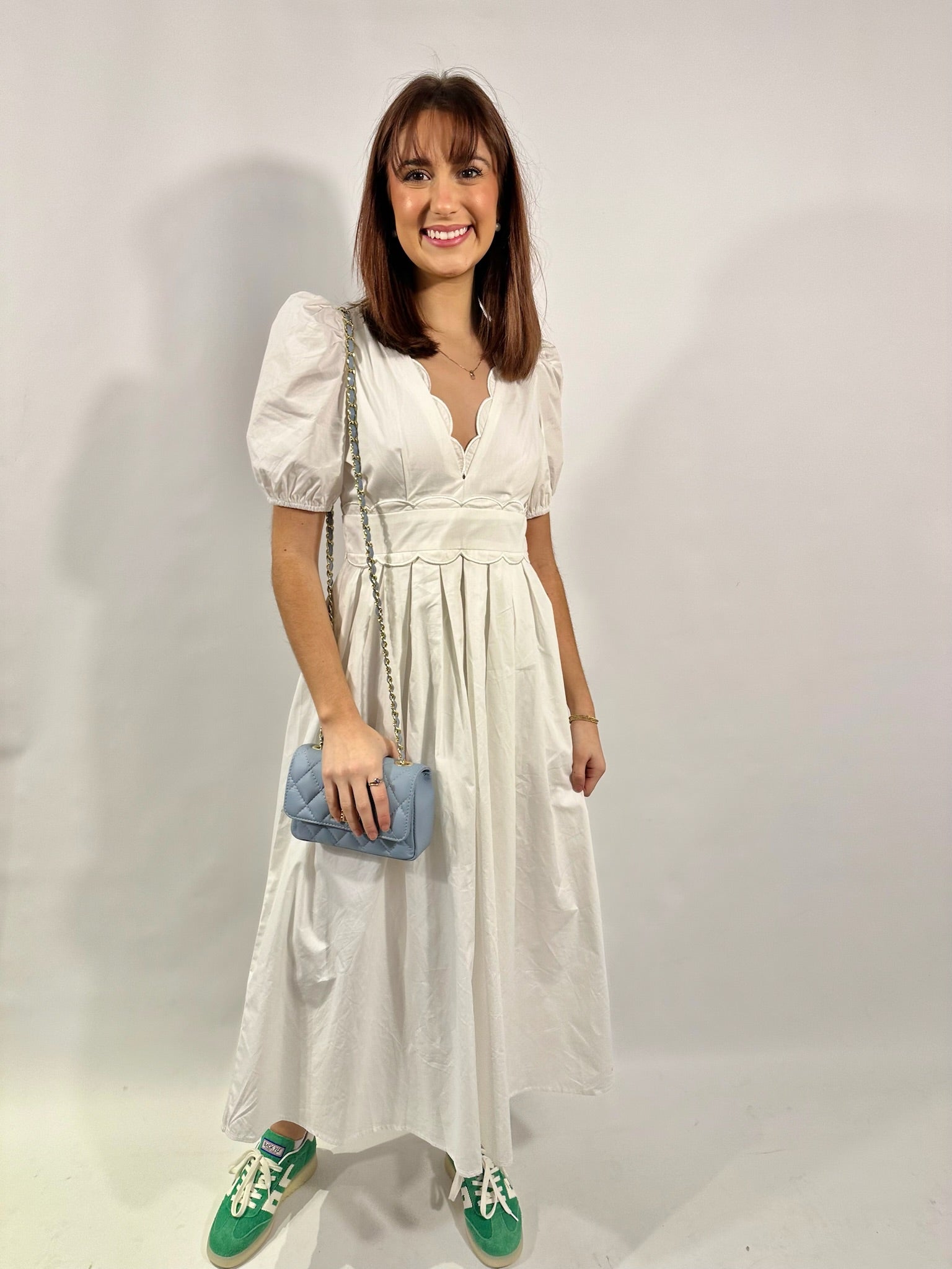 Myra Dress White