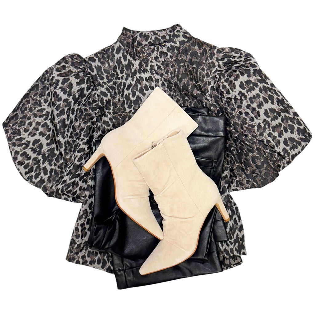 Nancy Top Leopard
