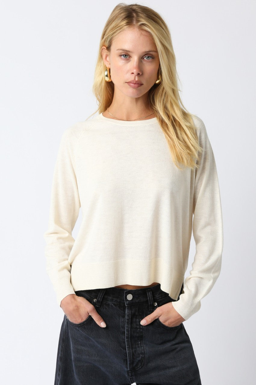 Natalie Sweatshirt Cream