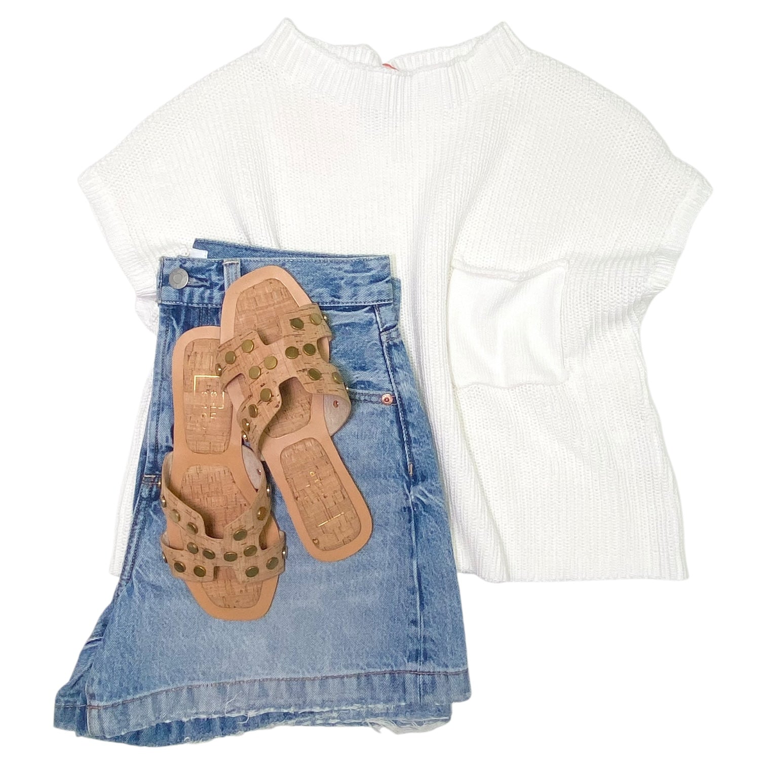 Fable Sweater White