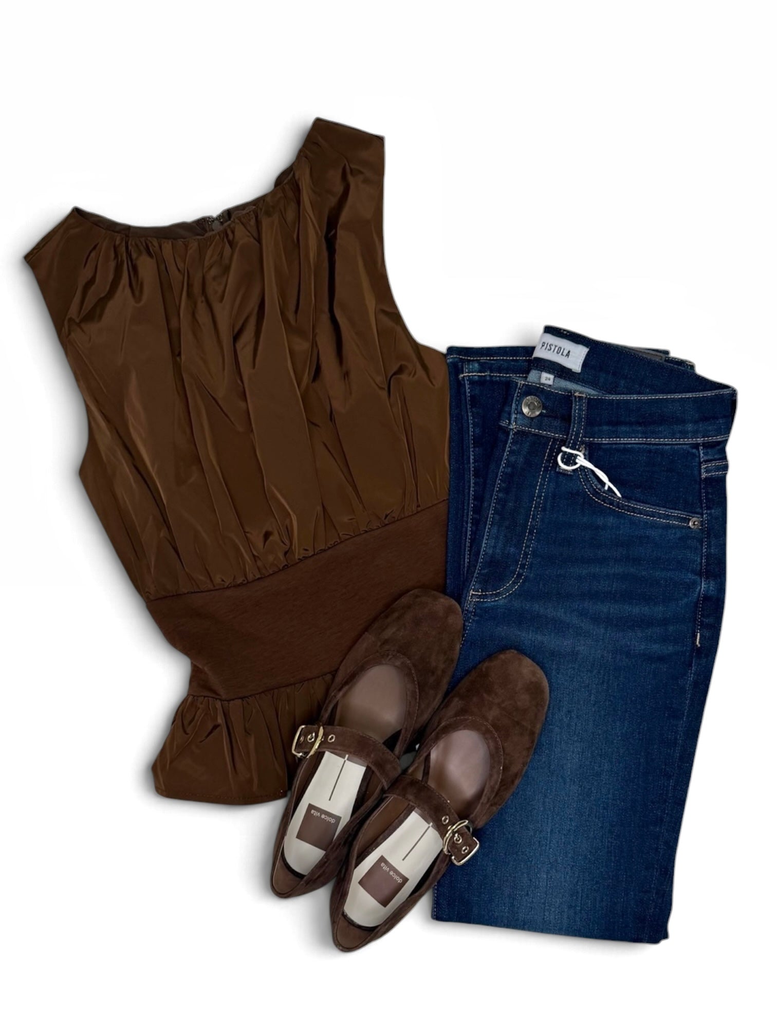 Alma Top Brown