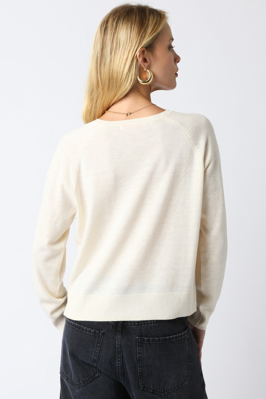 Natalie Sweatshirt Cream